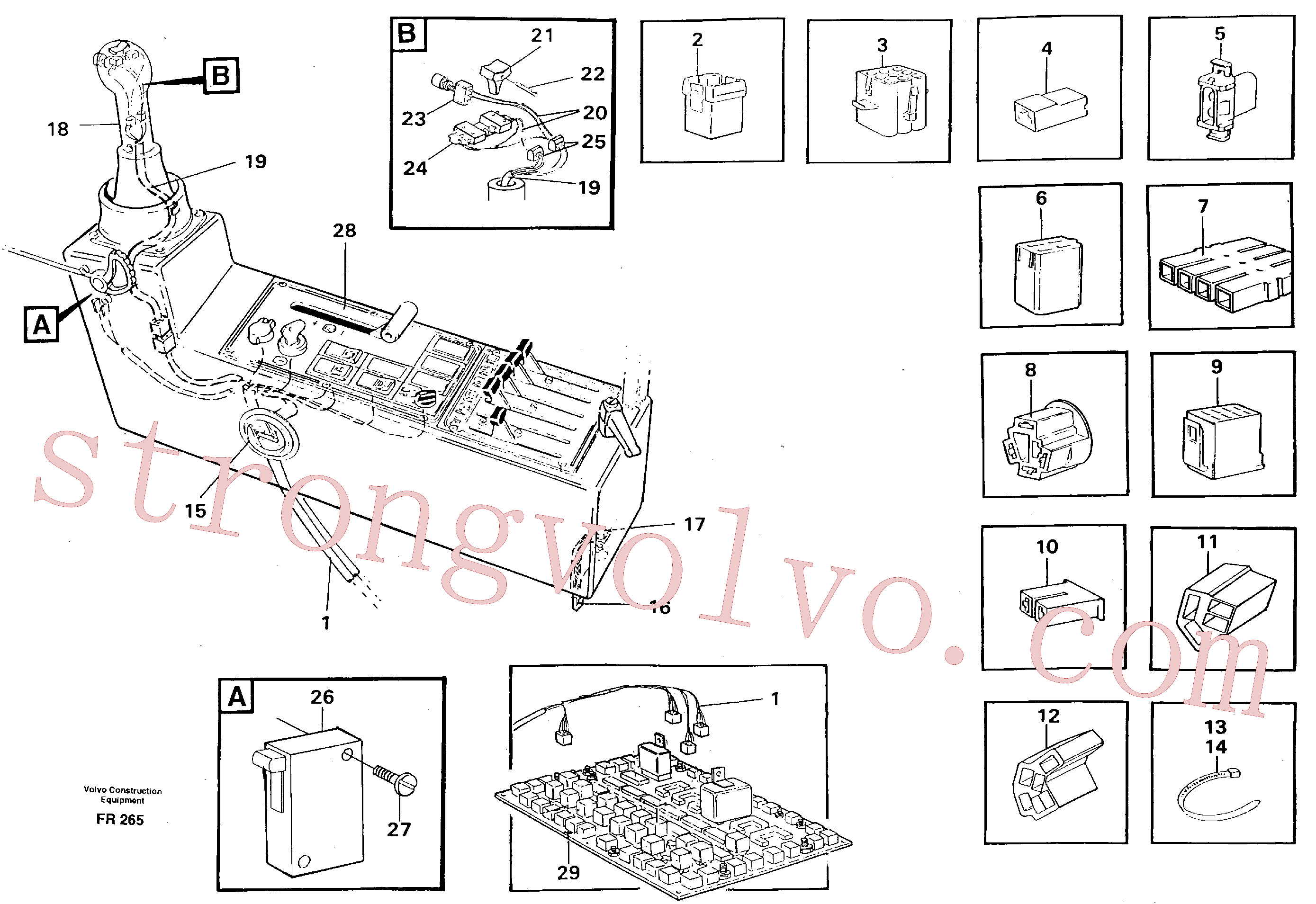 Volvo VOE14023046 Parafuso Volvo Acessórios para escavadeira