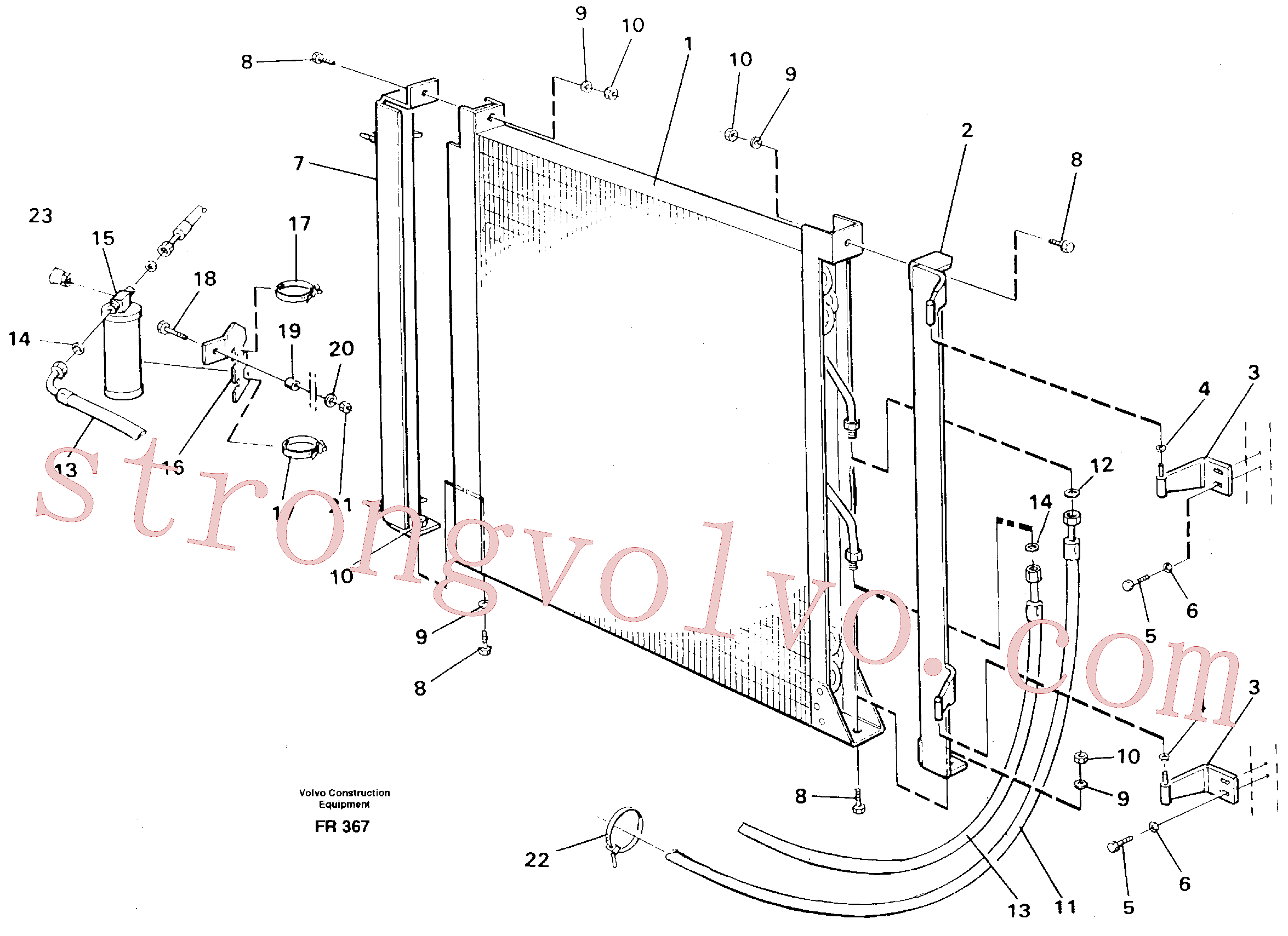VOE14213218 Filtro Inscreva-se para Volvo Acessórios para escavadeira