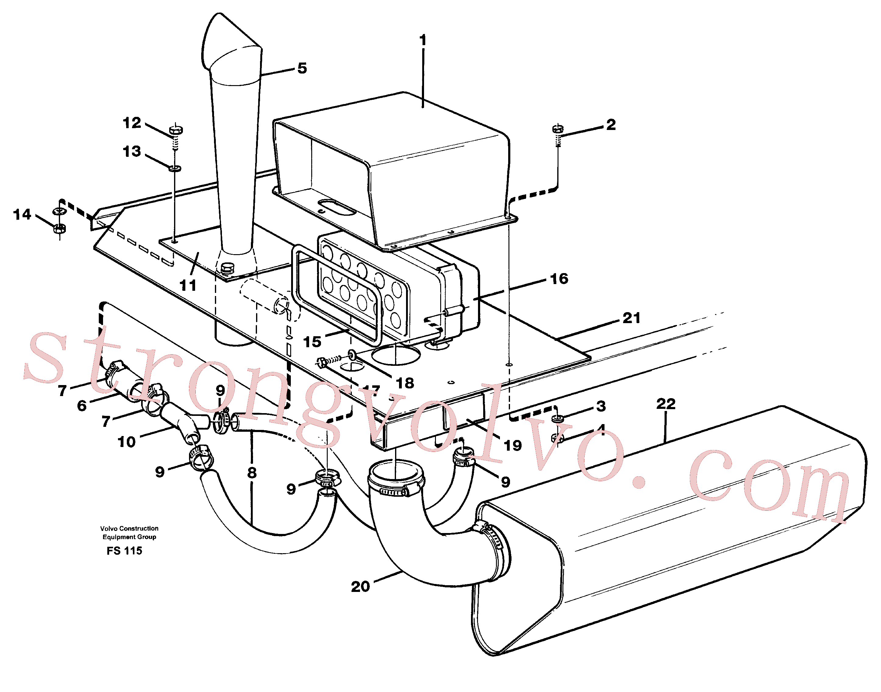 VOE14243003 Volvo(FS115 Montagem)