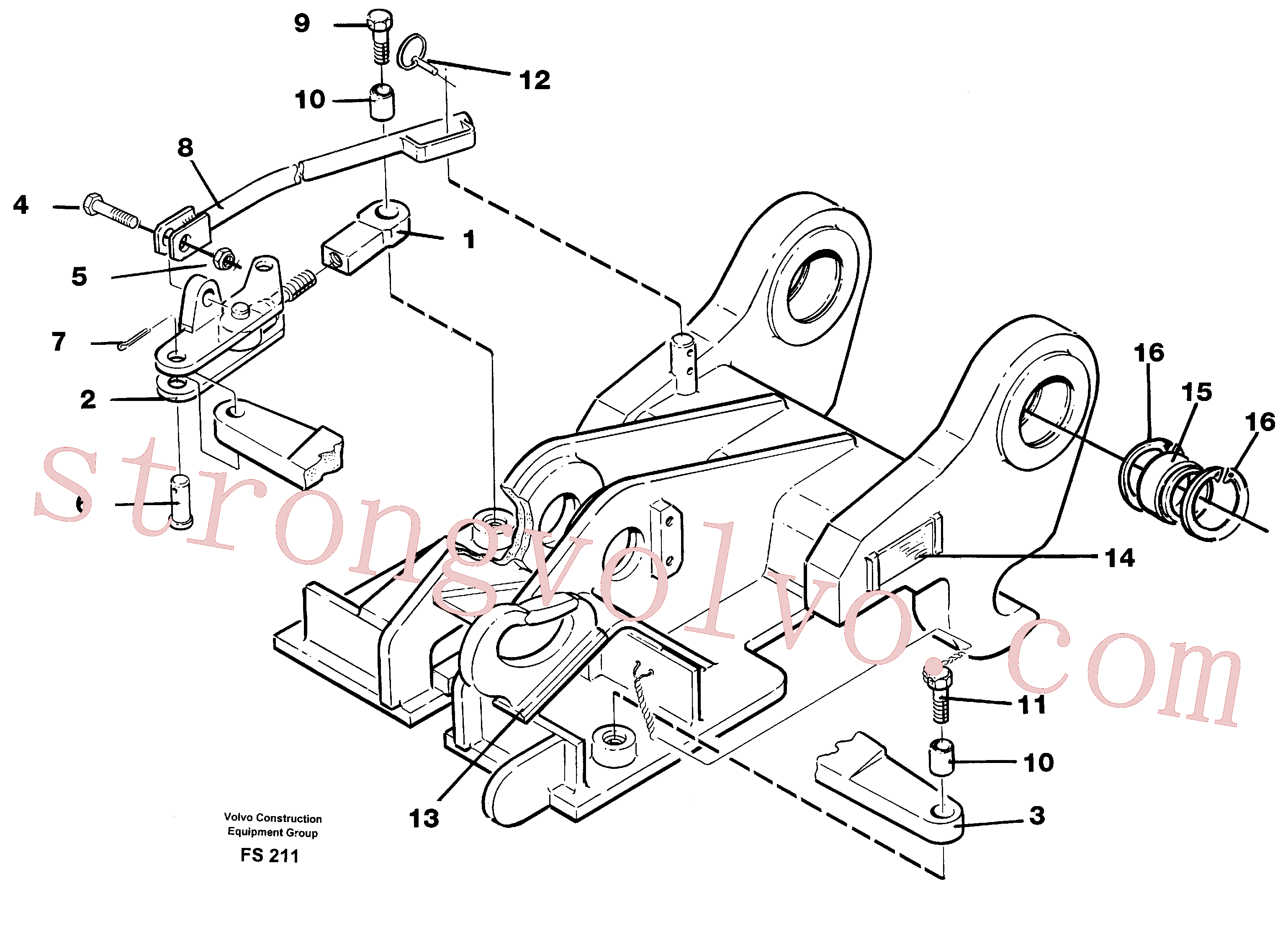VOE14231241 Volvo Quickfit, mecânico(FS211 Montagem)