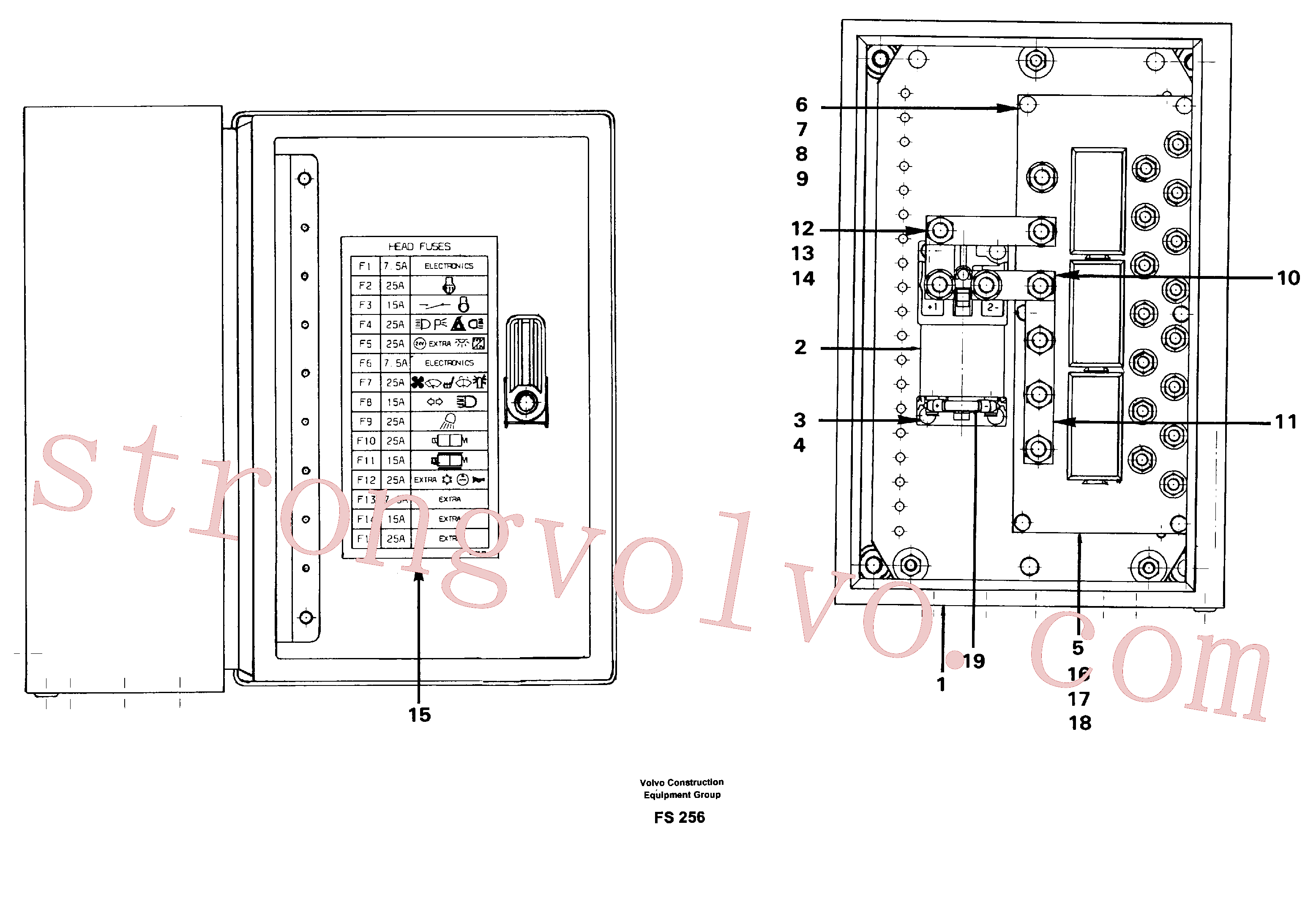 VOE14016533 Volvo Caixa de derivação eléctrica(FS256 Montagem)