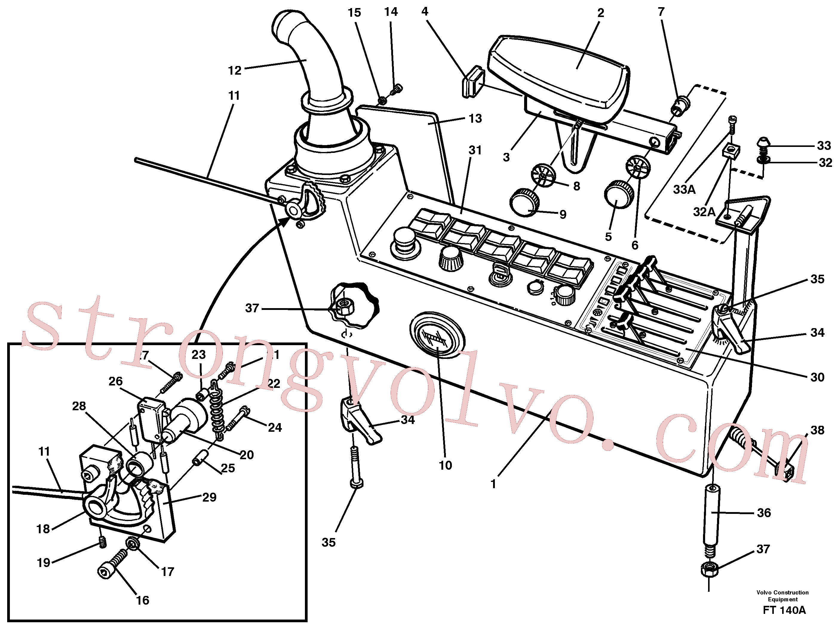 VOE14102800 Volvo(FT140A Montagem)
