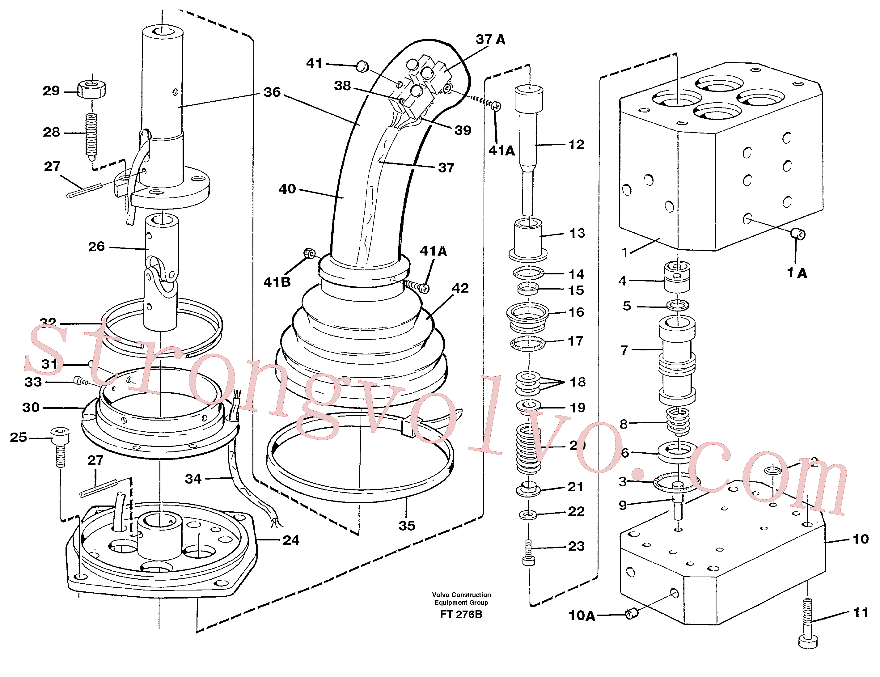 Atacado VOE11702882 Fole Volvo escavadeira