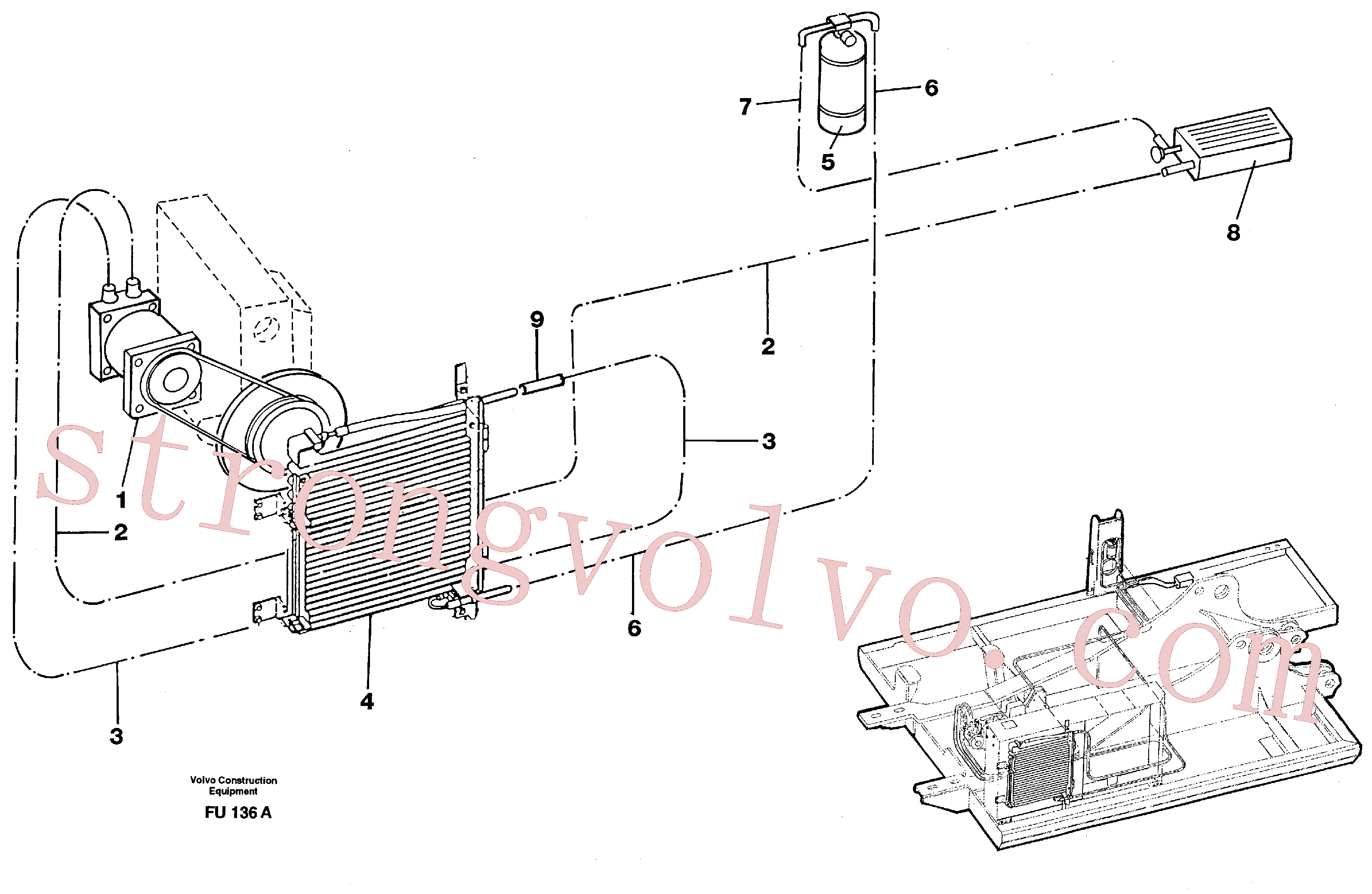 VOE14214040 Volvo(FU136A Montagem)