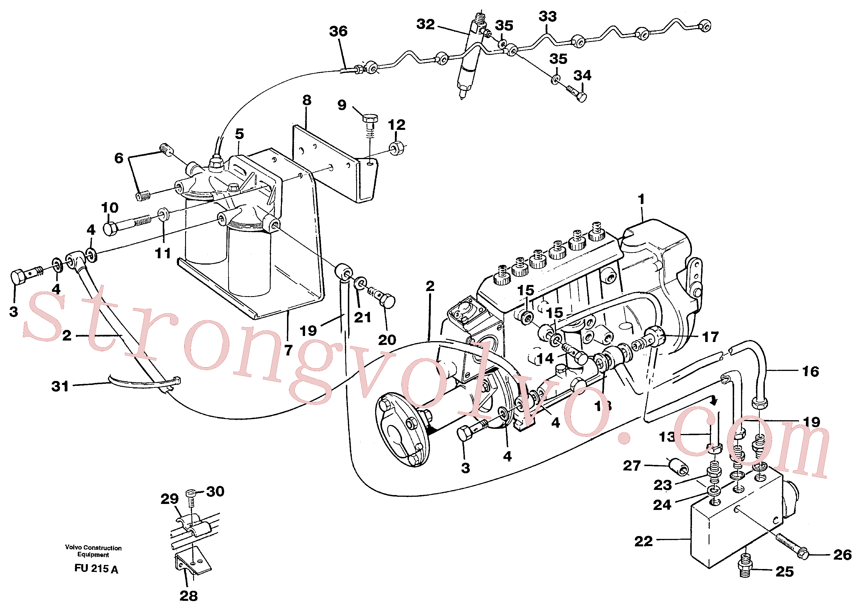 VOE14014888 Volvo(FU215A Montagem)