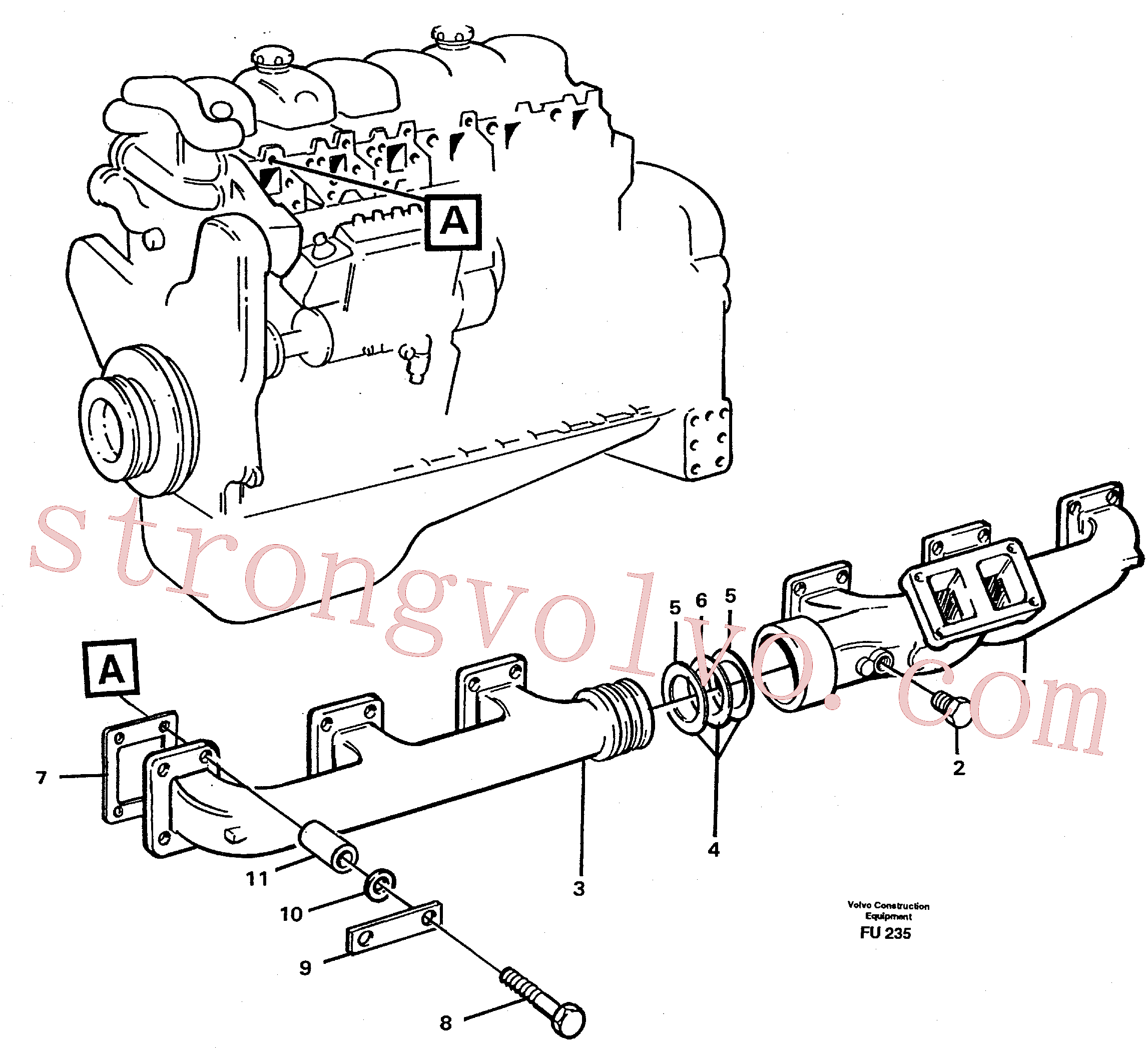 China Made VOE13947814 Bujão Volvo Acessórios para escavadeira
