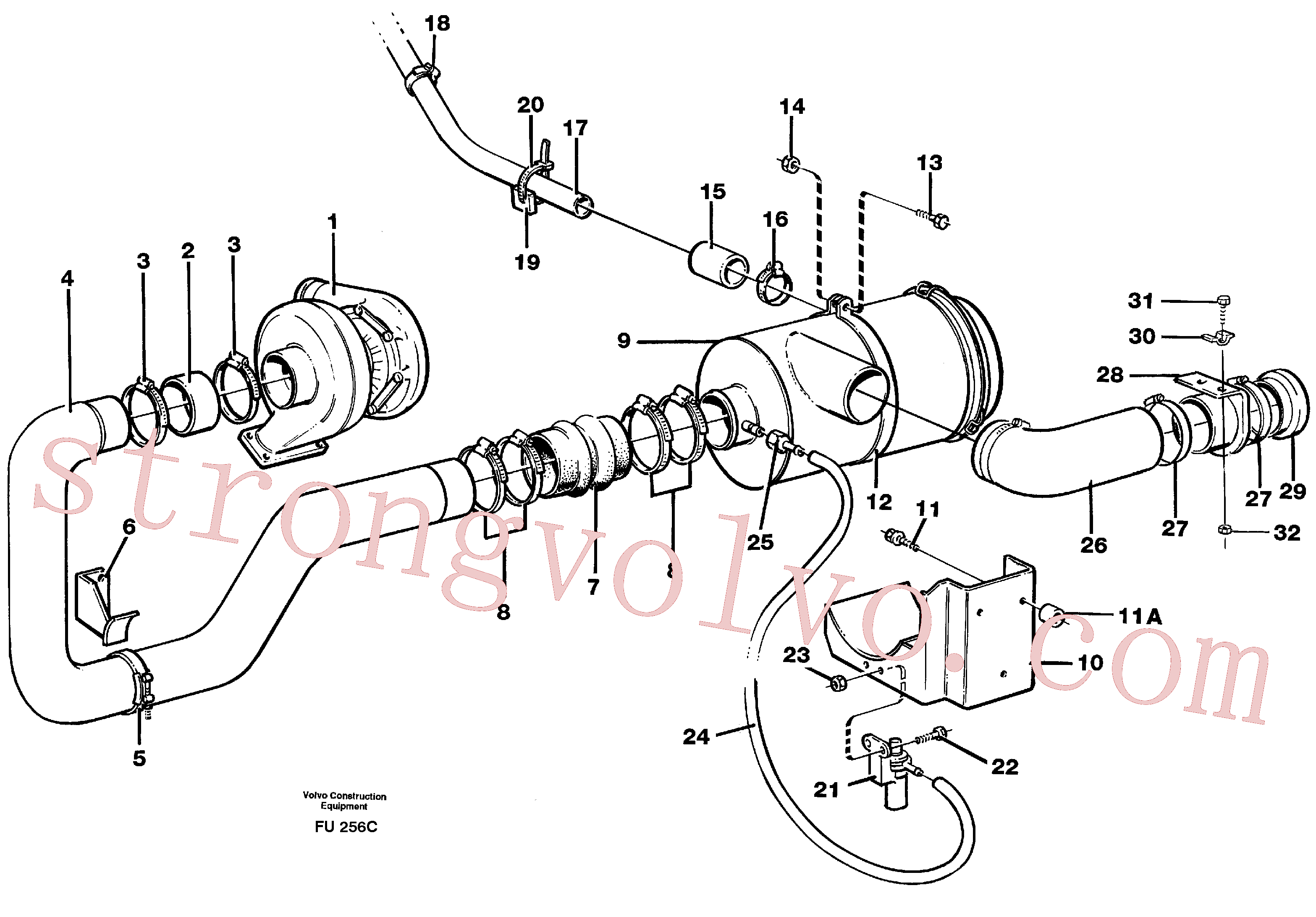 VOE14014150 Volvo(FU256C Montagem)