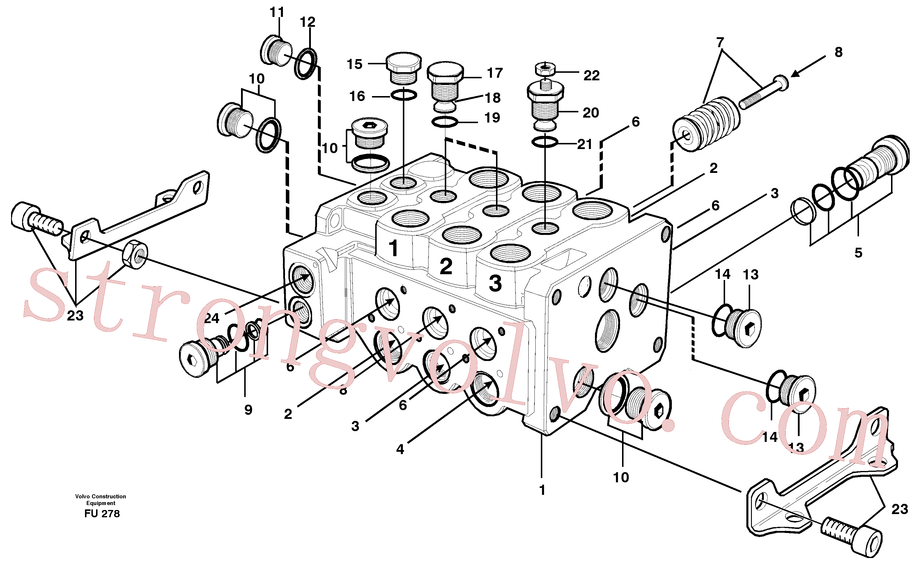VOE6213009 Volvo(FU278 Montagem)