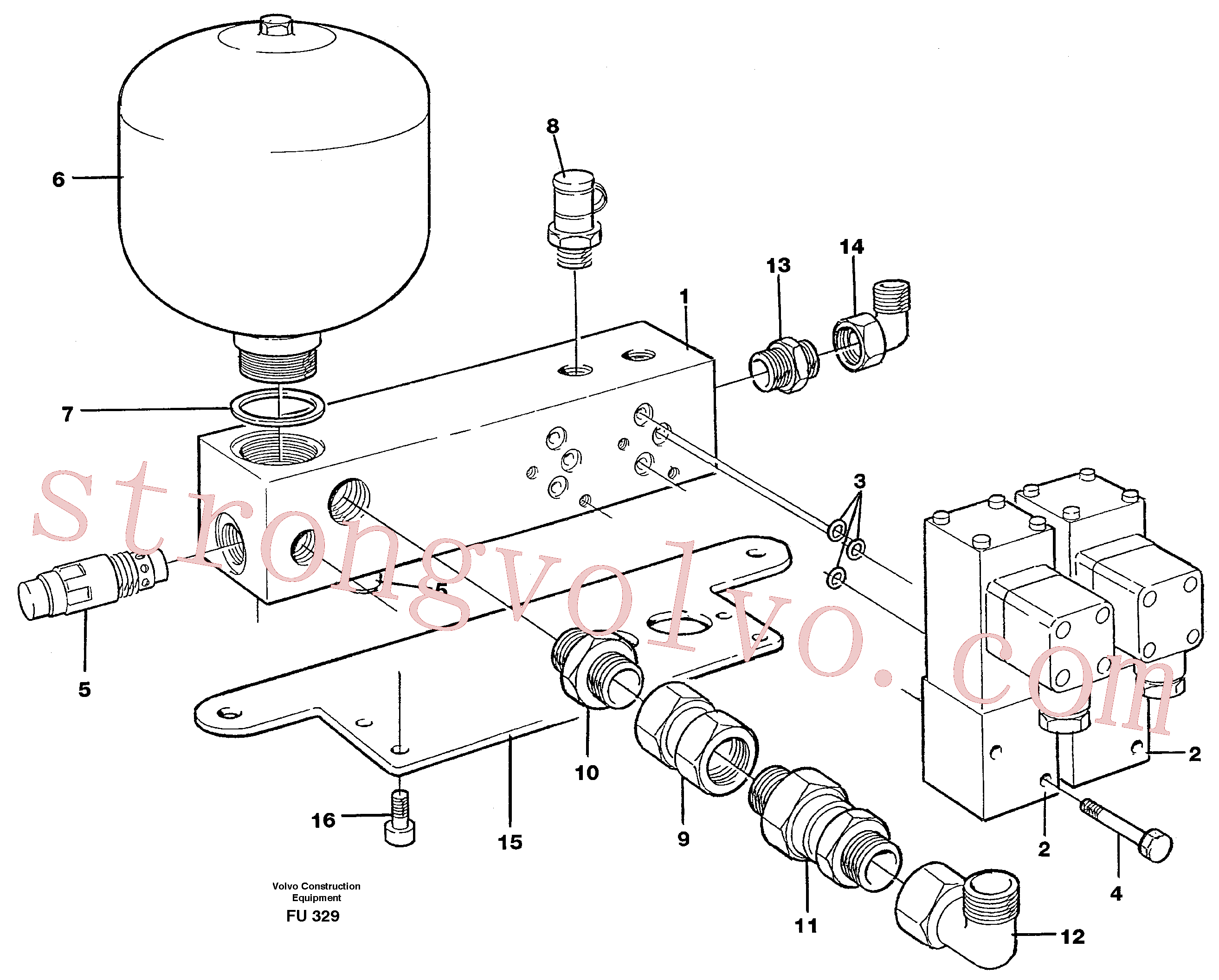 VOE14346021 Volvo(FU329 Montagem)