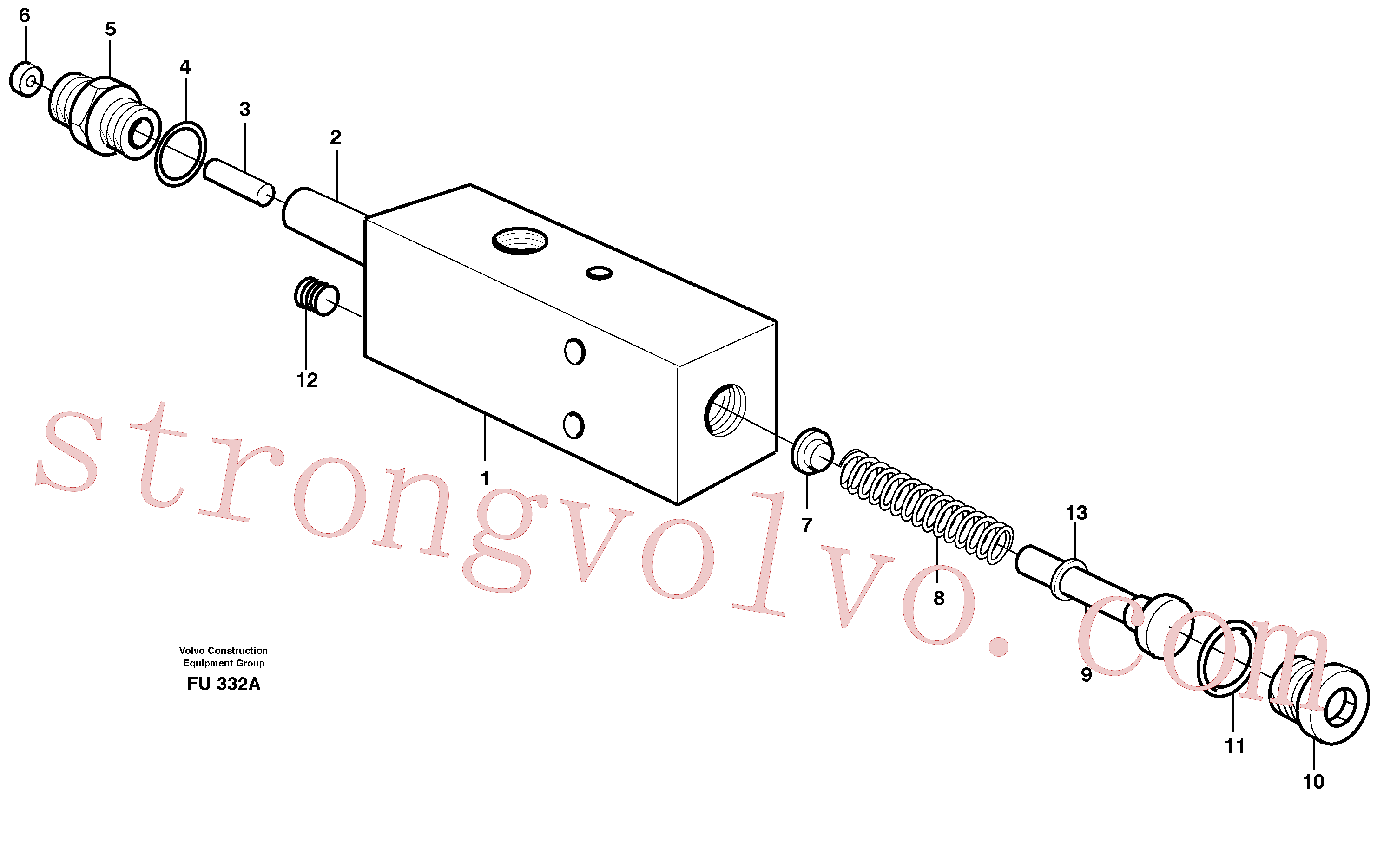 Volvo Montagem VOE14344207 Coupilha Acessórios