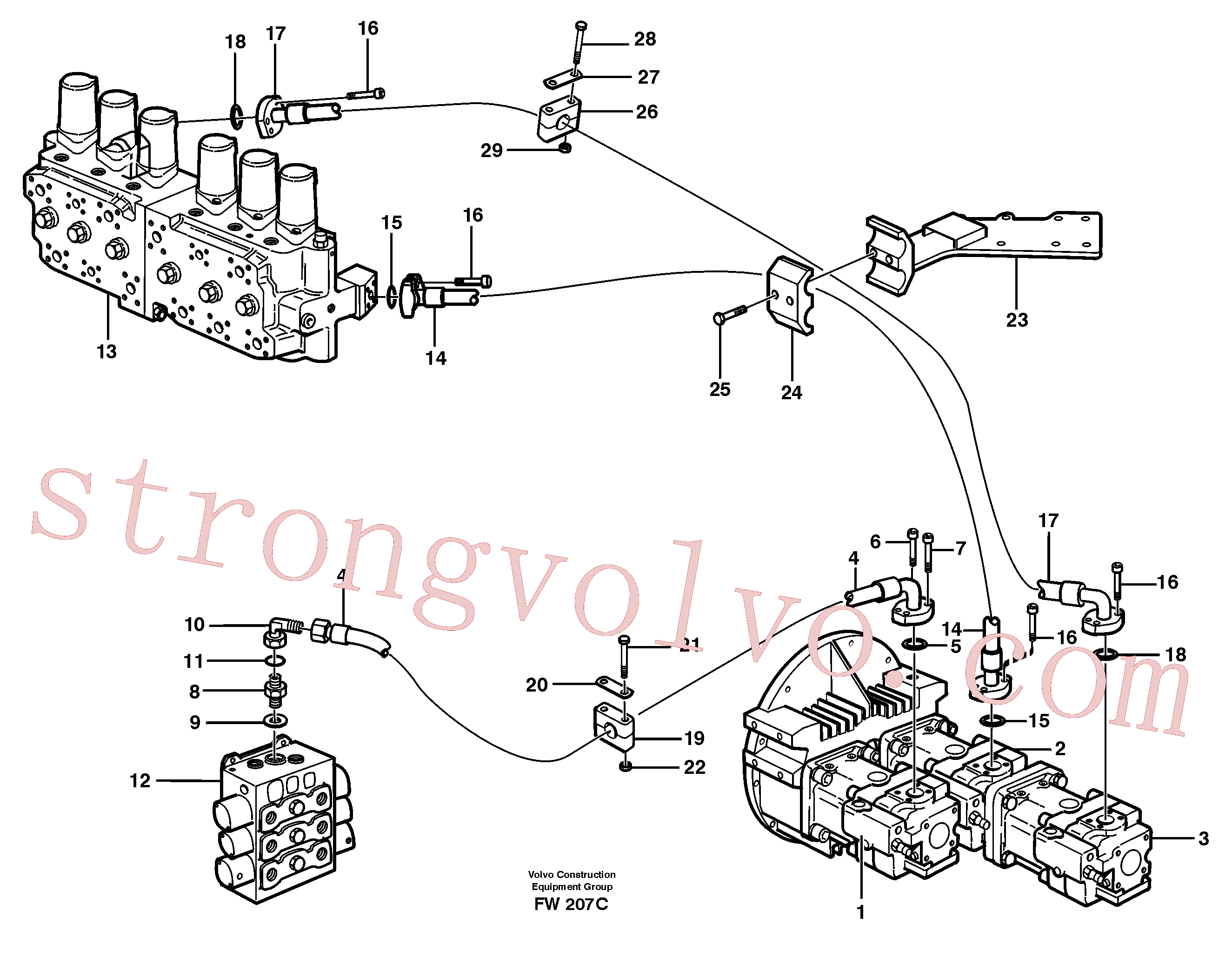 VOE14213282 Volvo(FW207C Montagem)