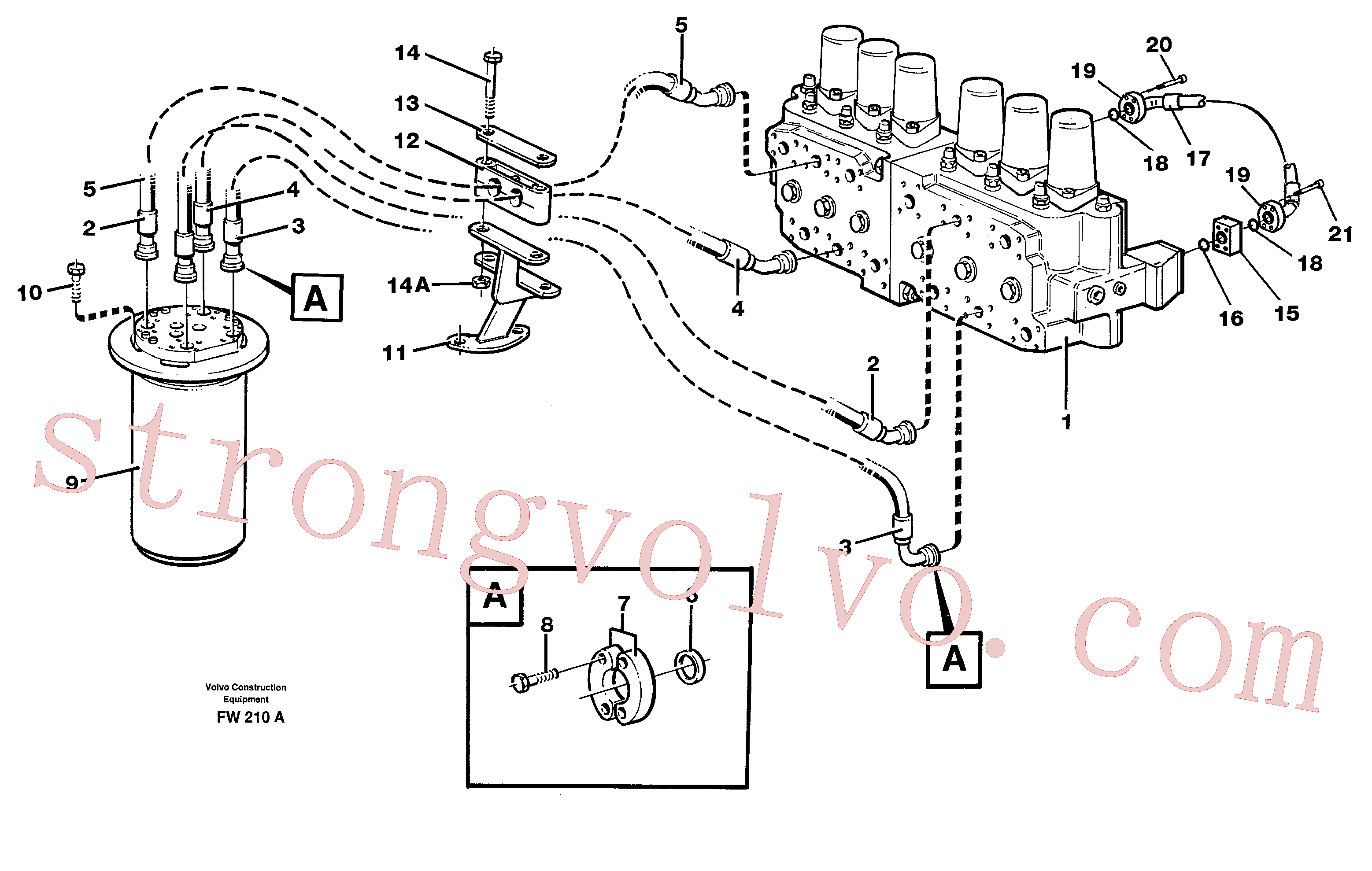 VOE14342946 Volvo(FW210A Montagem)