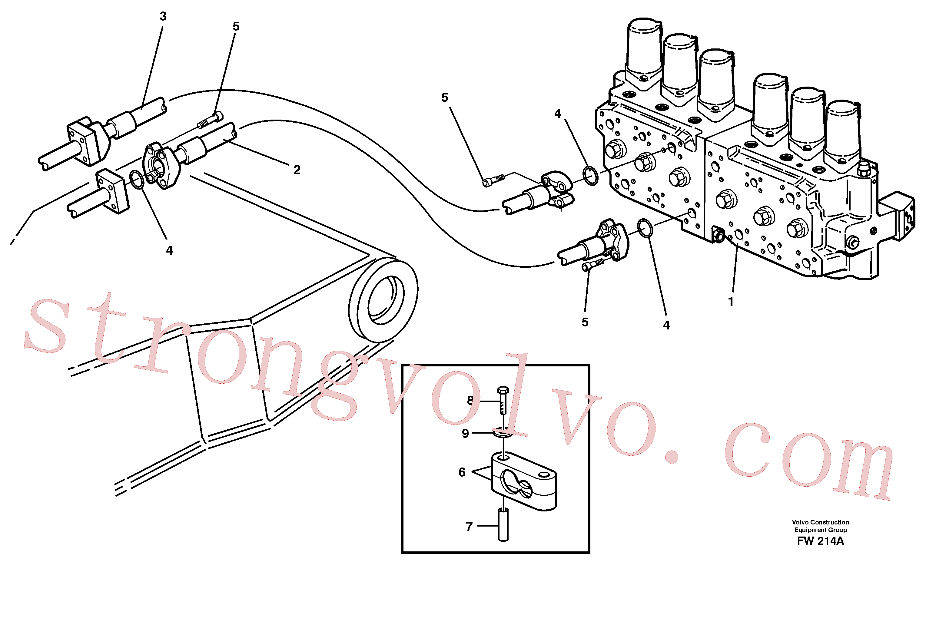 VOE14345021 Volvo(FW214A Montagem)