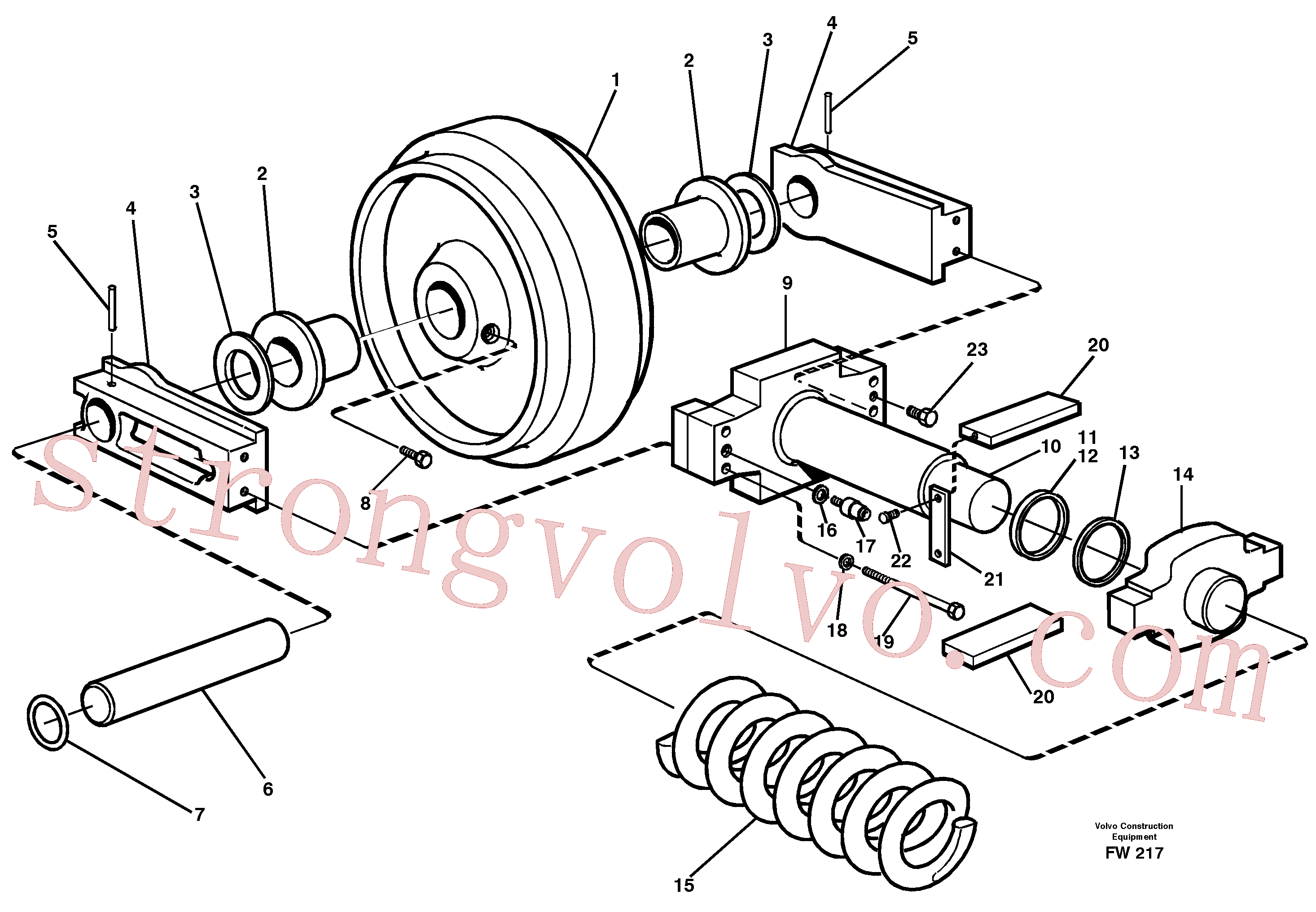 ZM7097118 Volvo(FW217 Montagem)