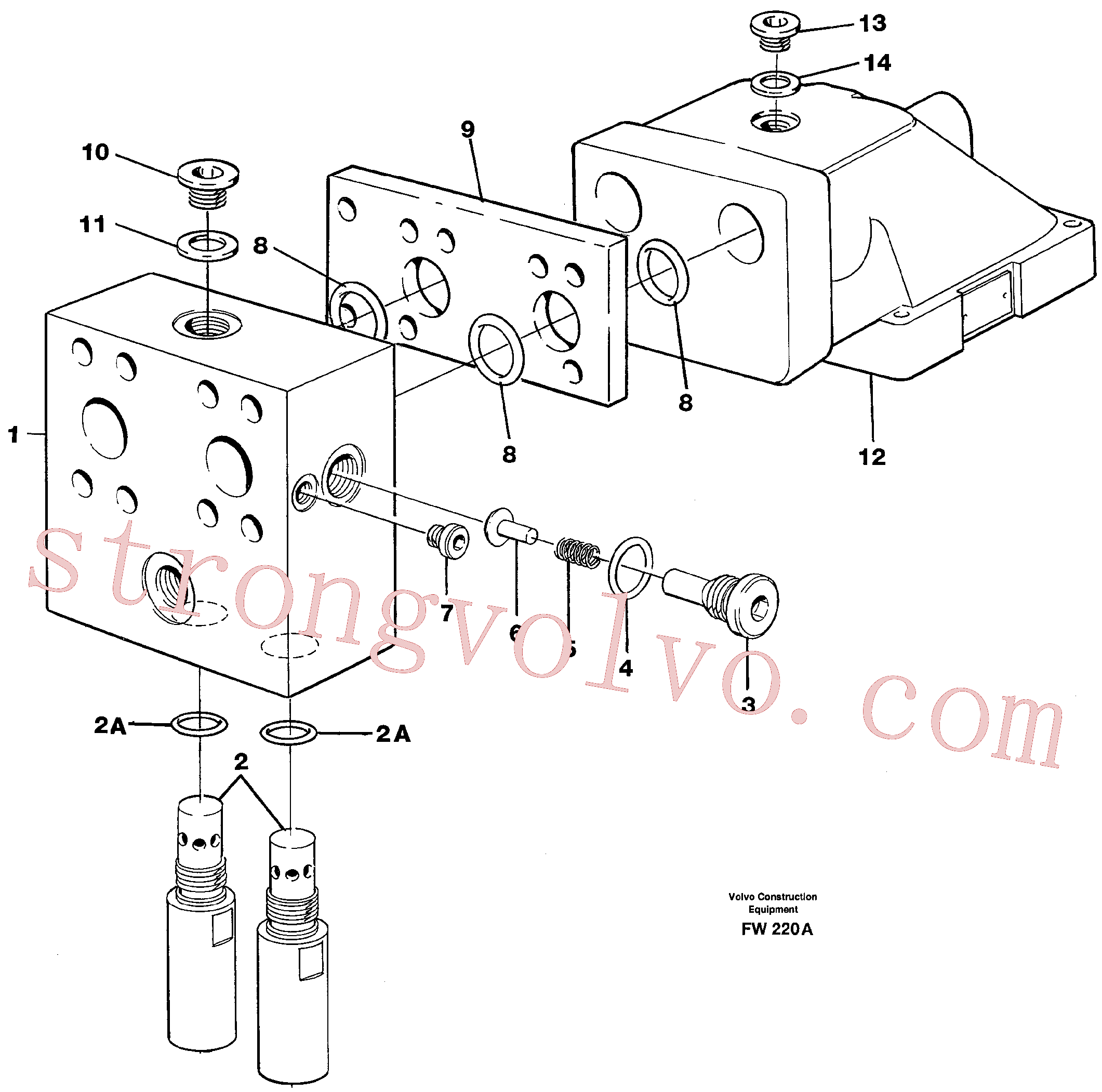 VOE11702783 Volvo(FW220A Montagem)