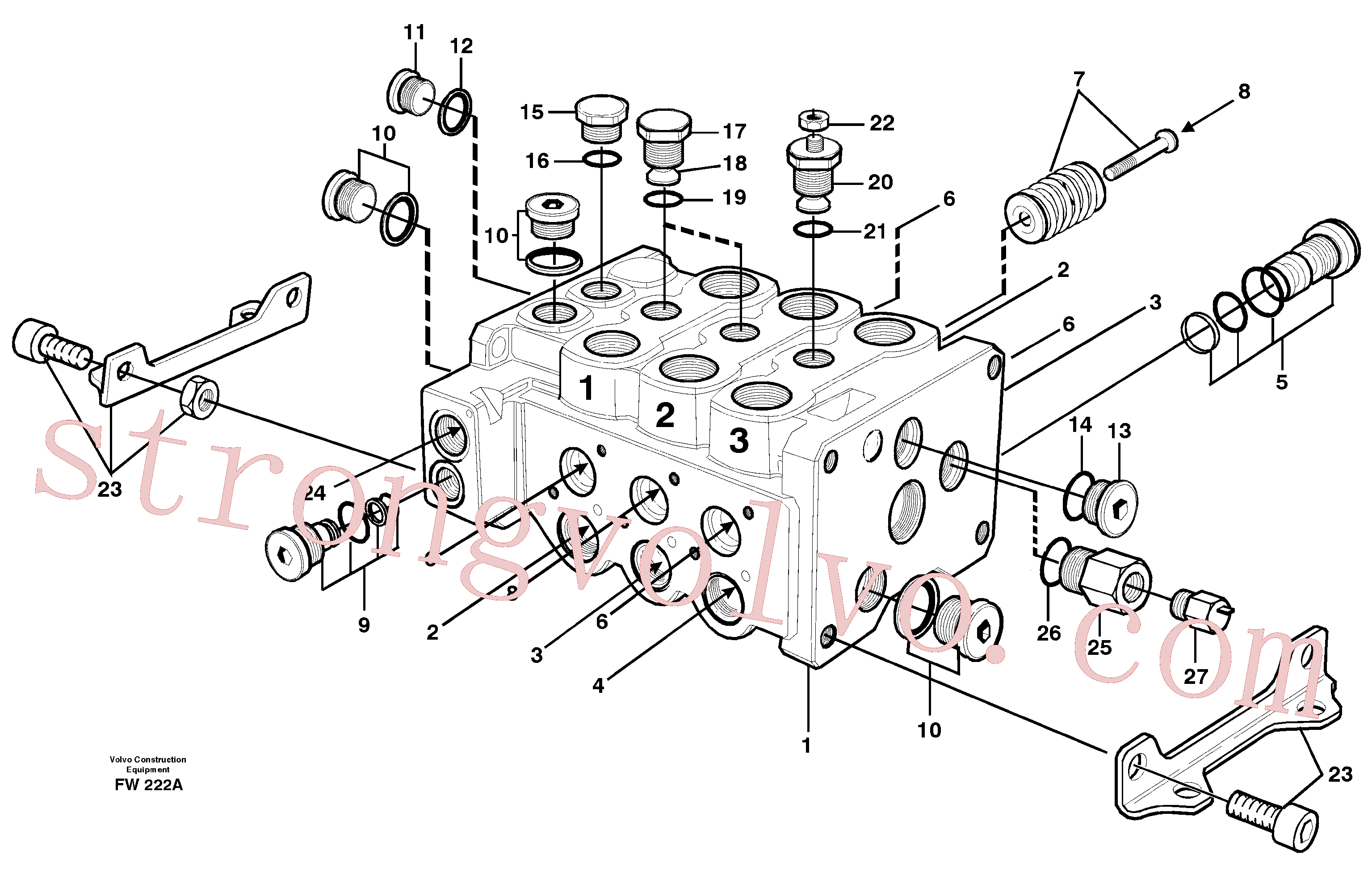 VOE958227 Volvo(FW222A Montagem)