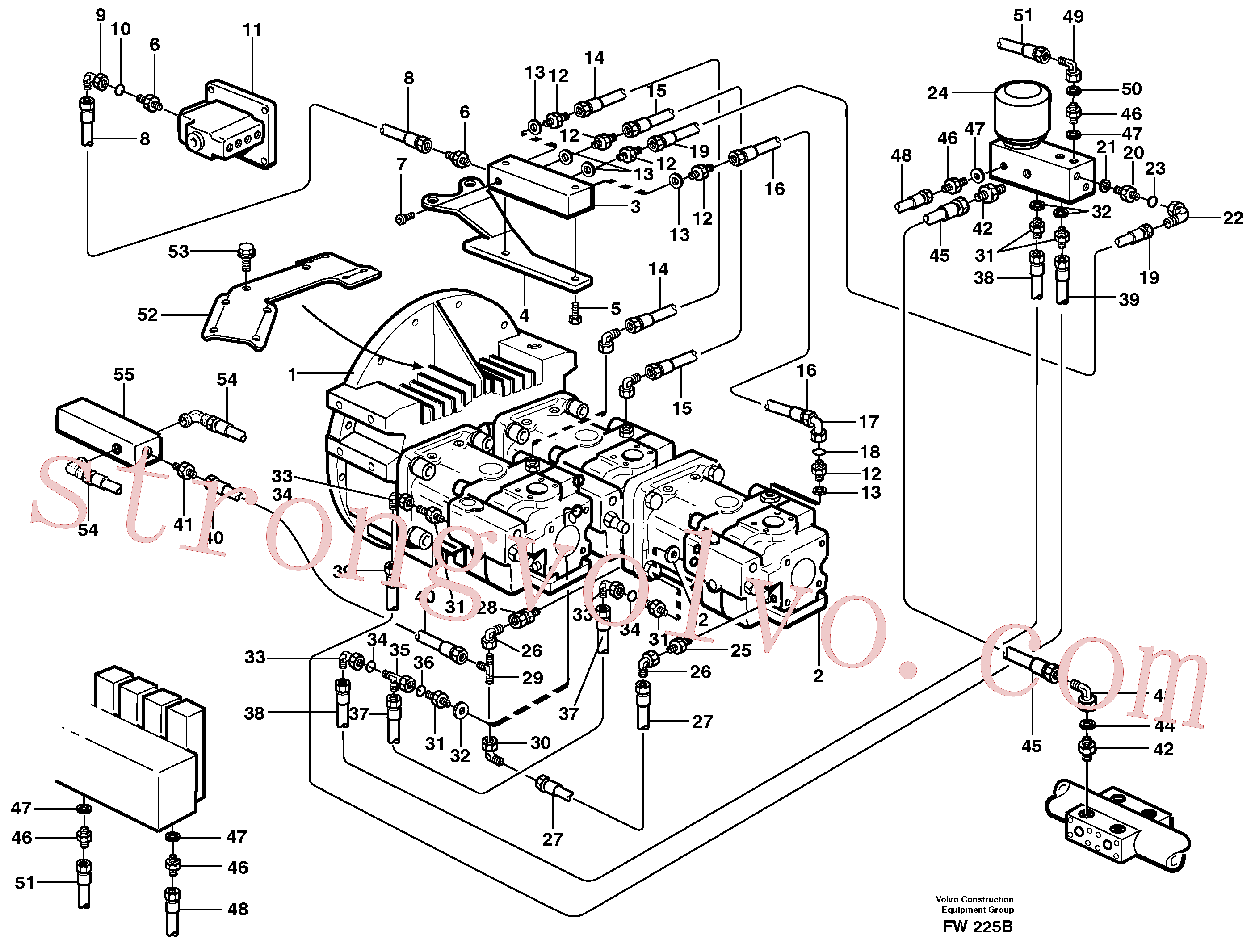 VOE14257548 Volvo(FW225B Montagem)