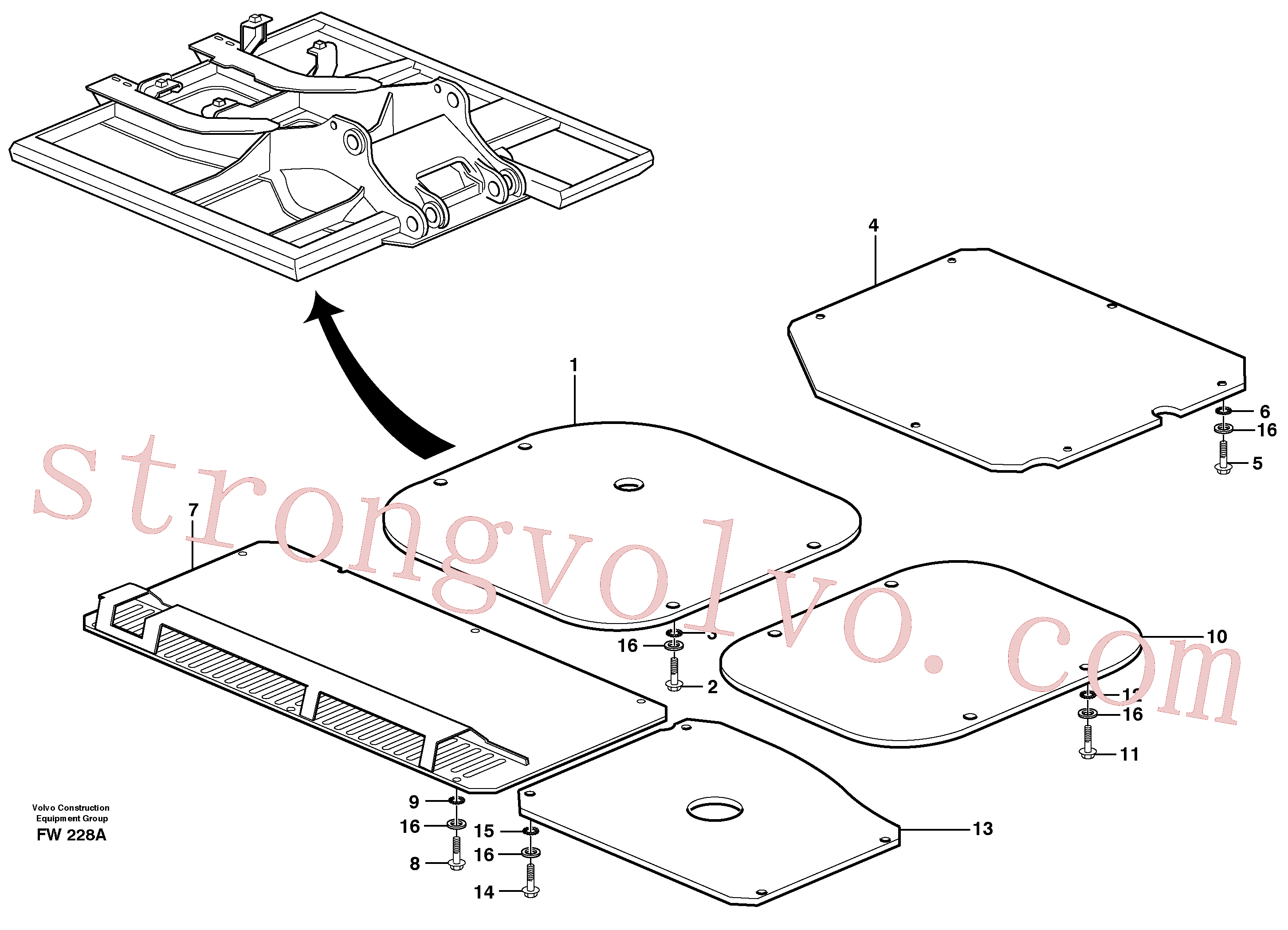 VOE949708 Volvo(FW228A Montagem)