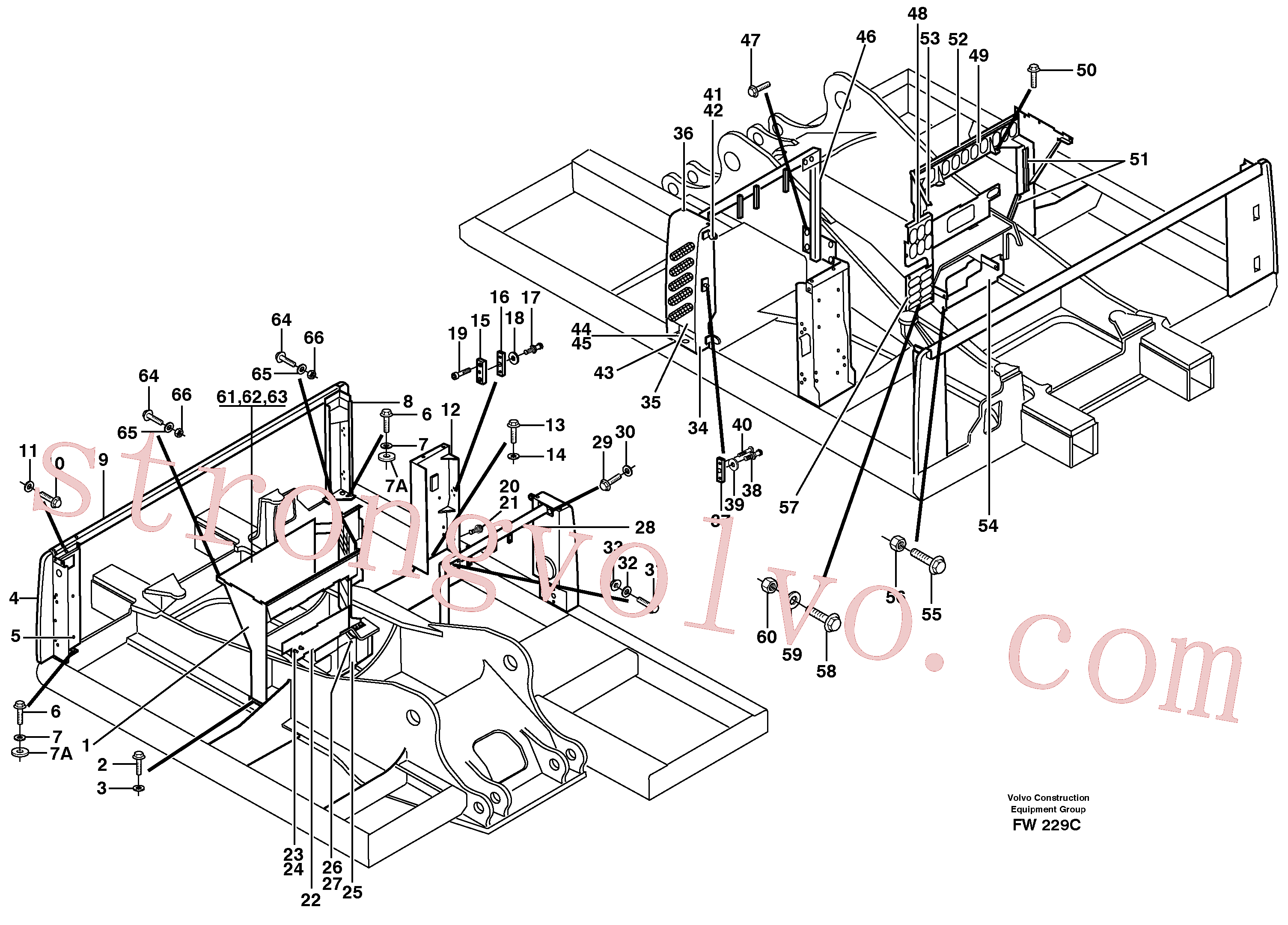 SA9041-11204 Volvo(FW229C Montagem)