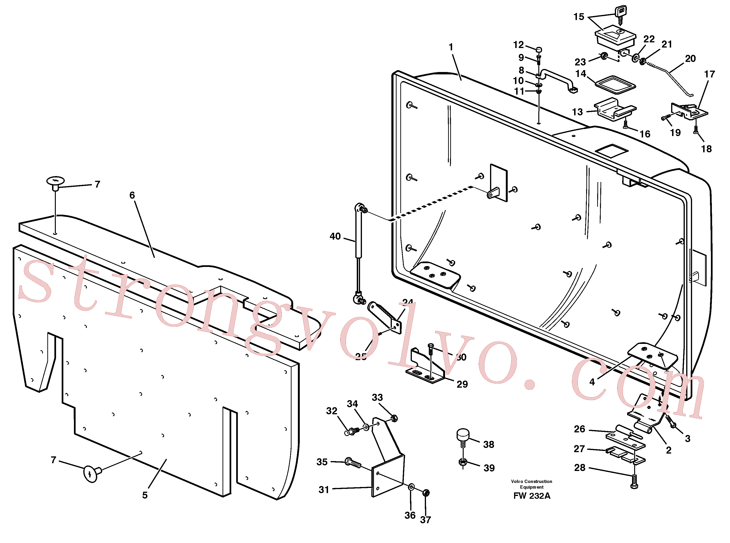 VOE14214141 Volvo(FW232A Montagem)