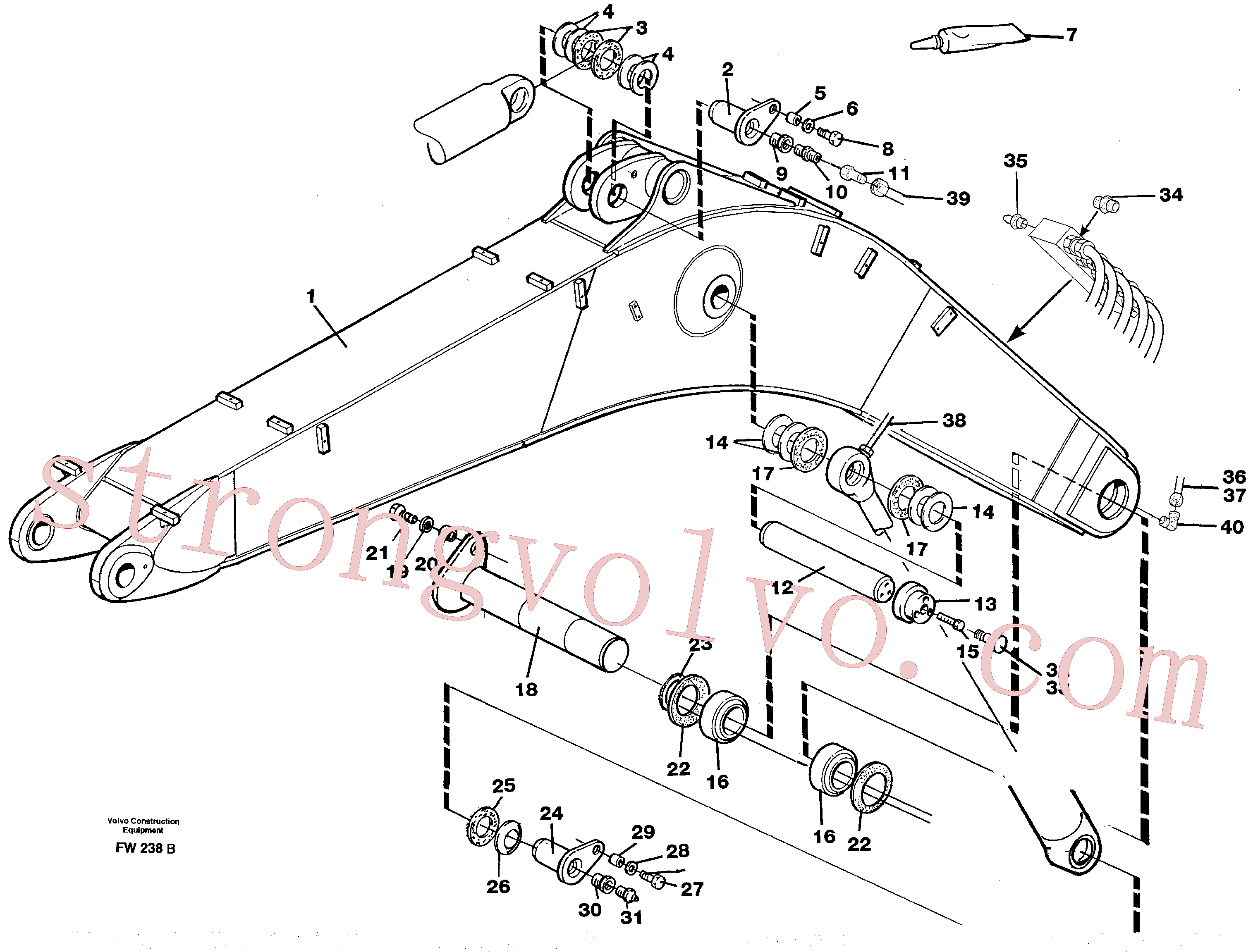 VOE14340798 Volvo(FW238B Montagem)