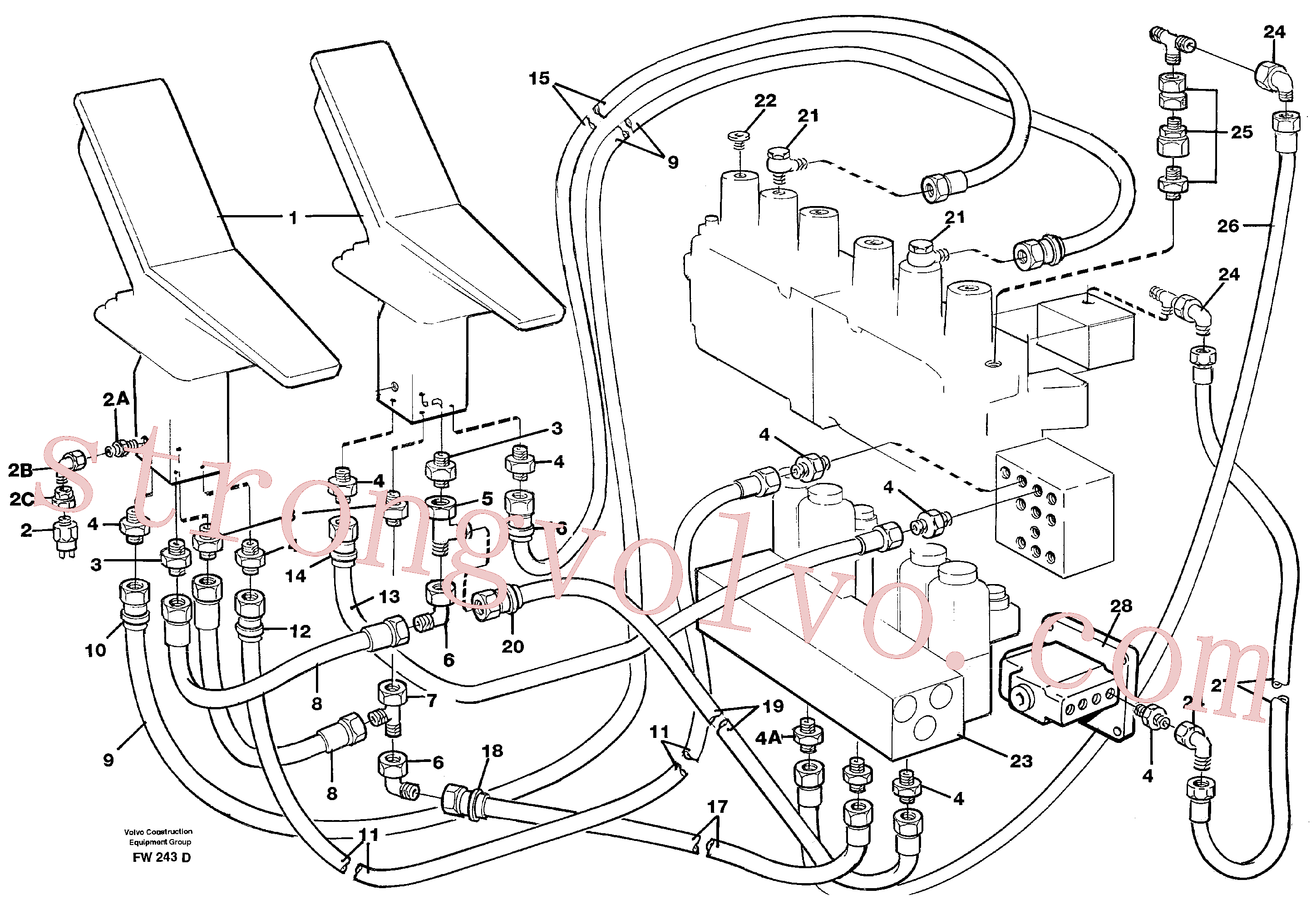 VOE14346179 Volvo(FW243D Montagem)