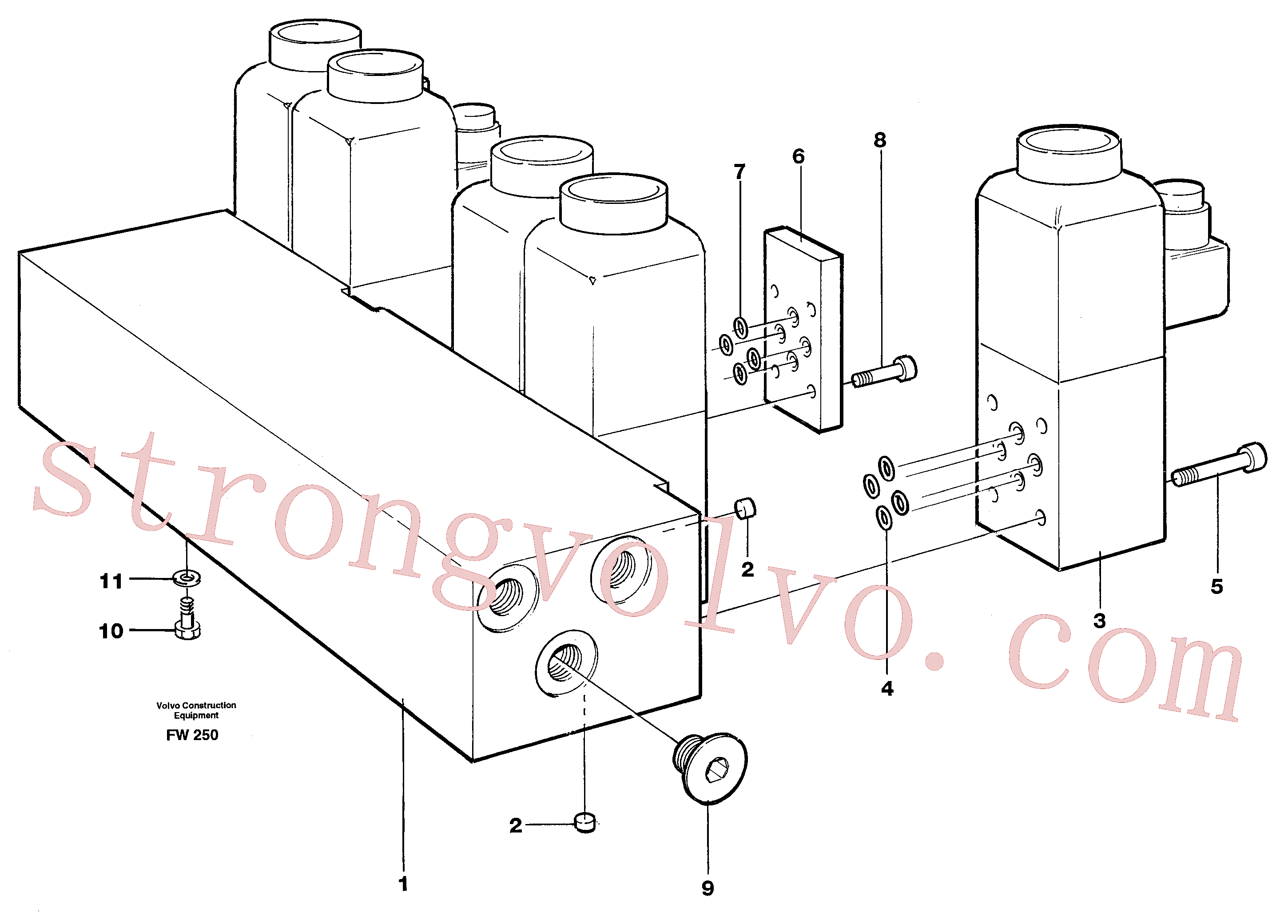 VOE11706958 Volvo(FW250 Montagem)