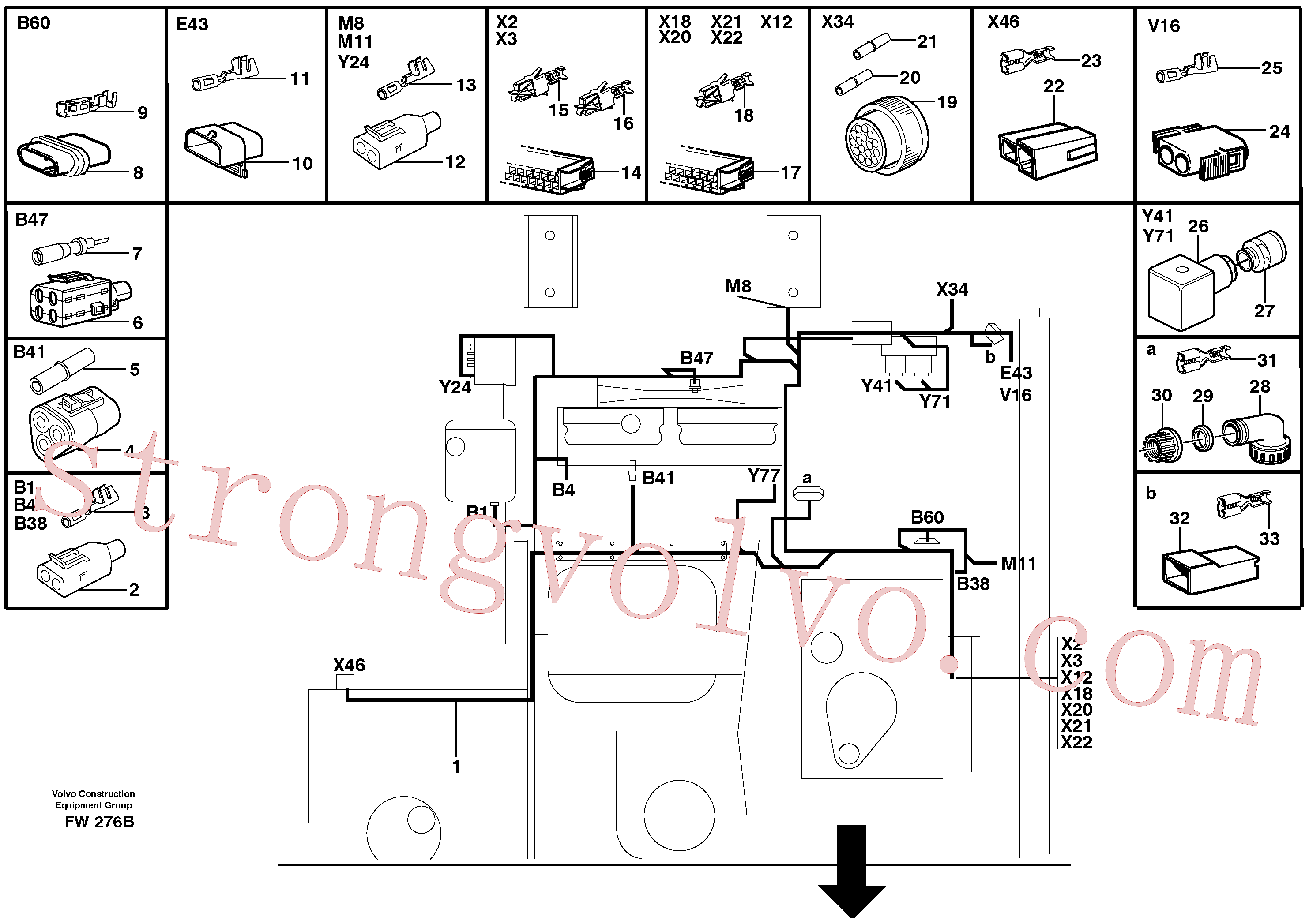 VOE970776 Volvo(FW276B Montagem)