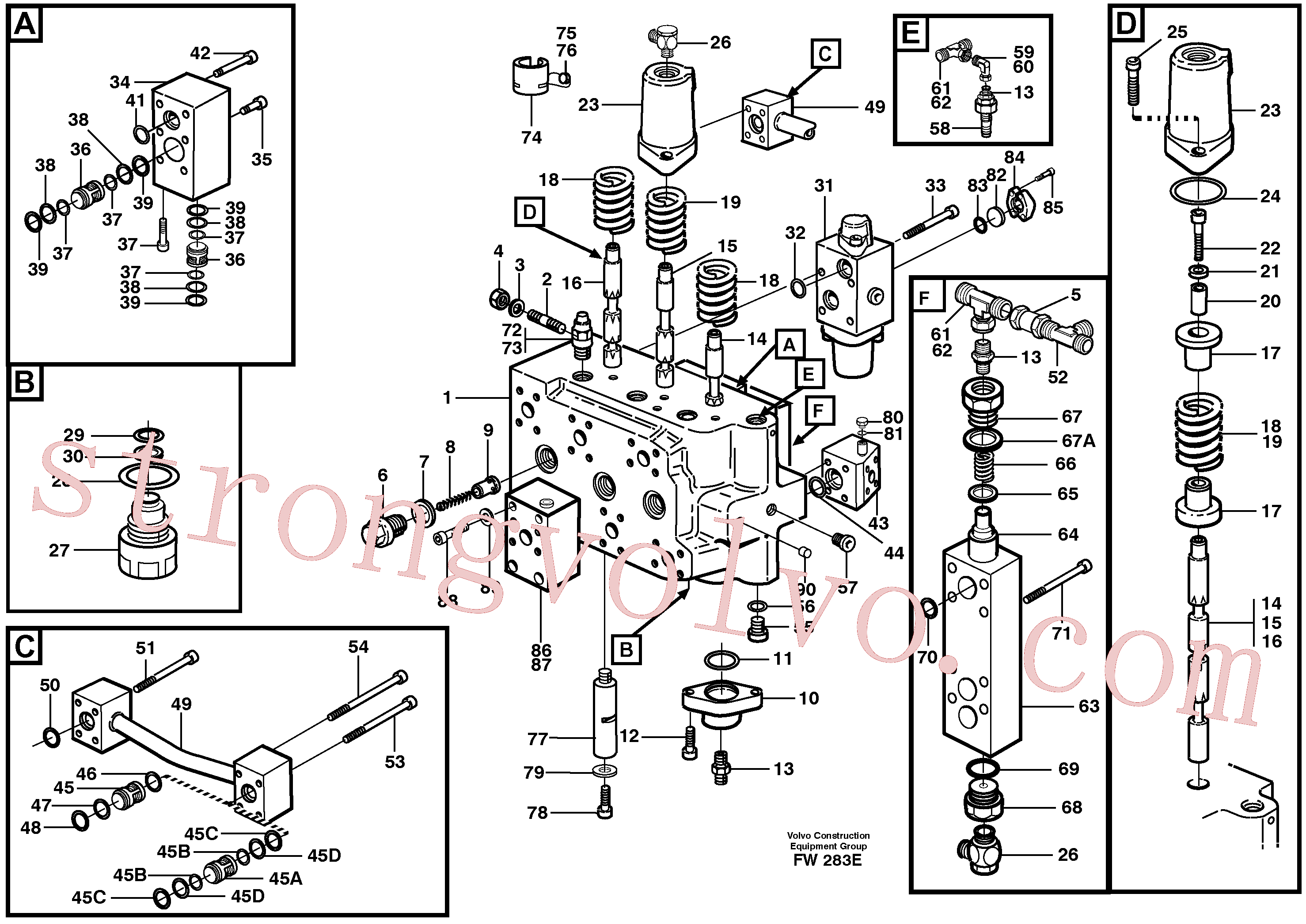 VOE14342589 Volvo(FW283E Montagem)