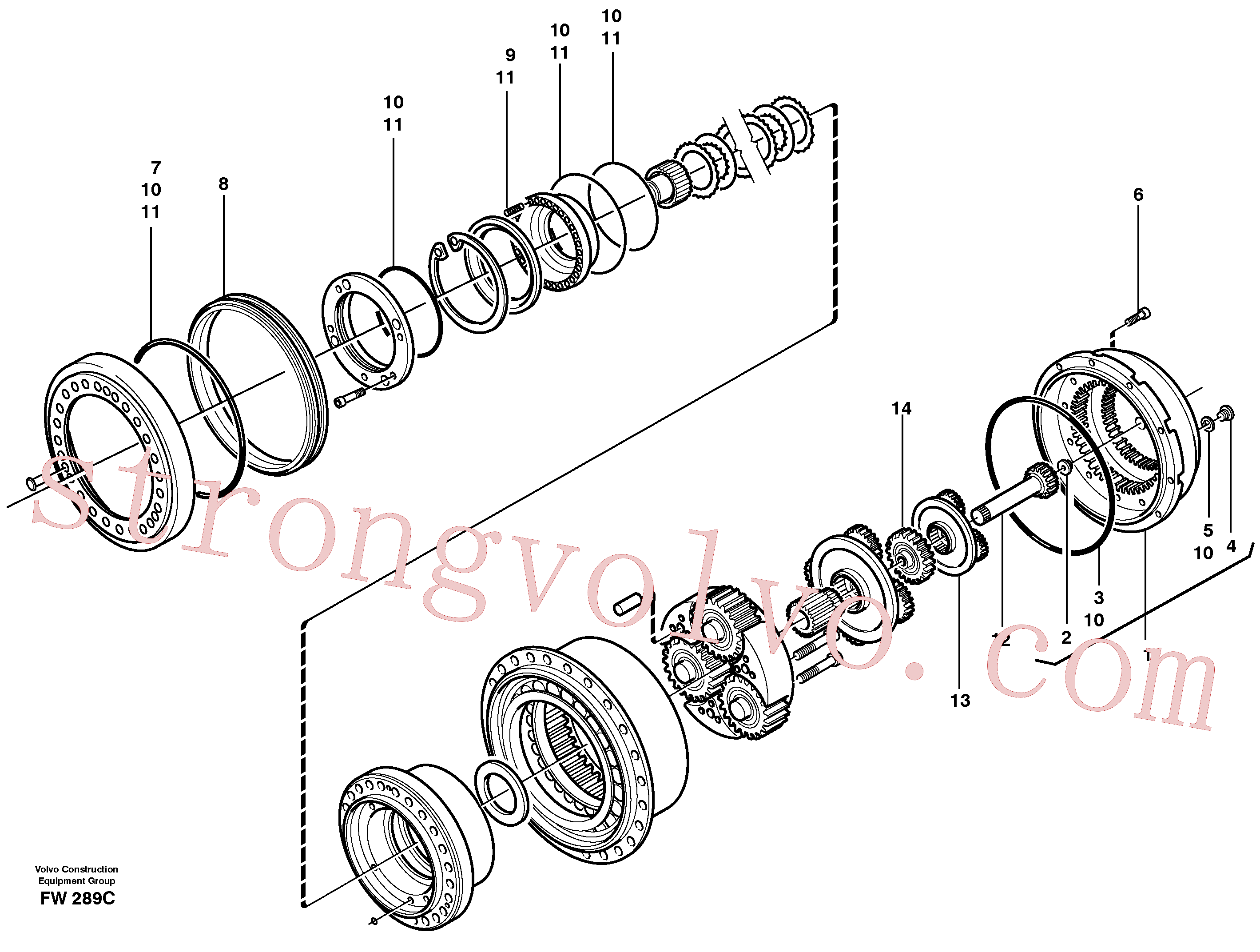 SA8230-35620 Volvo(FW289C Montagem)