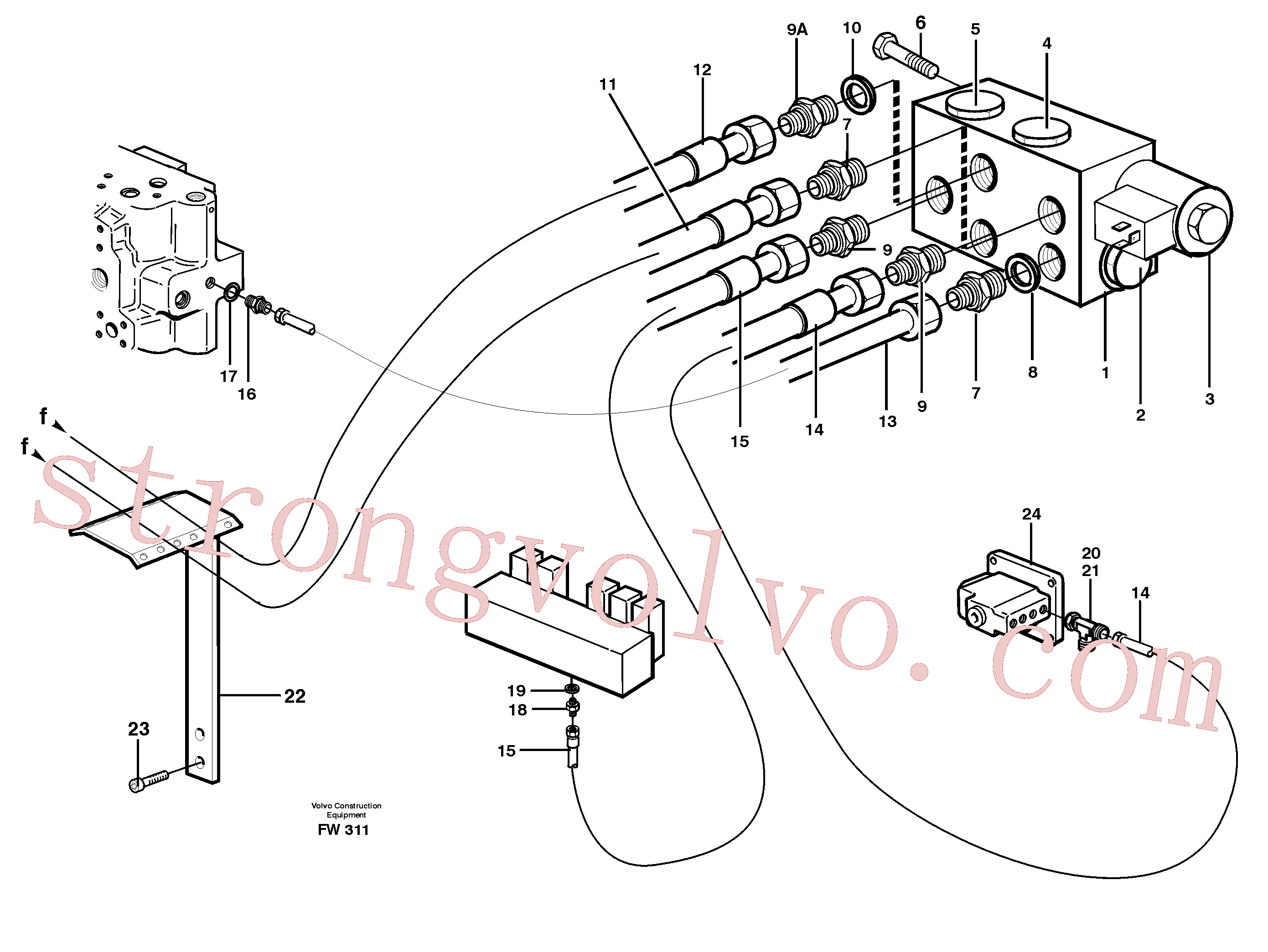 VOE14341396 Volvo(FW311 Montagem)