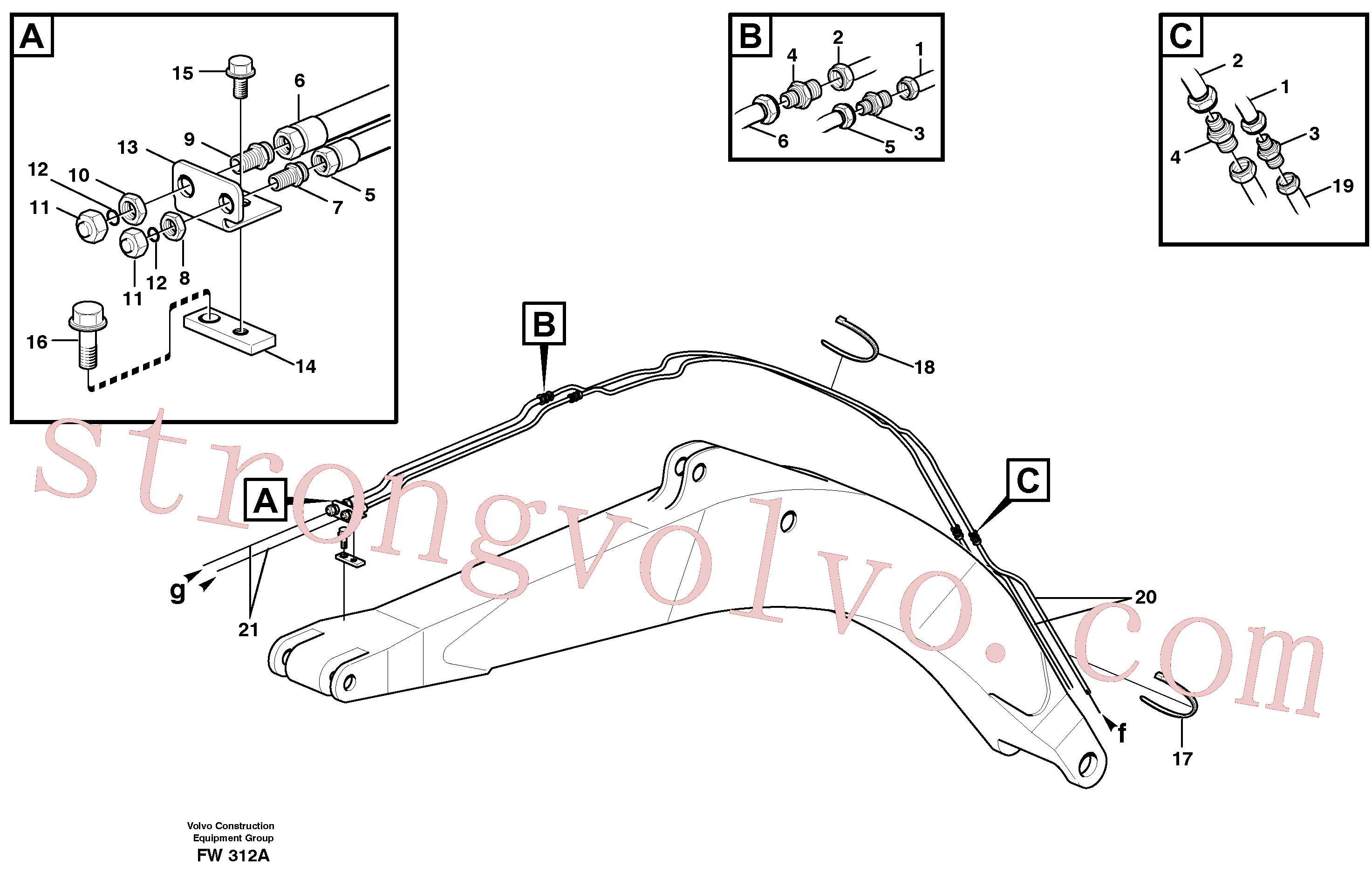 VOE14012450 Volvo(FW312A Montagem)