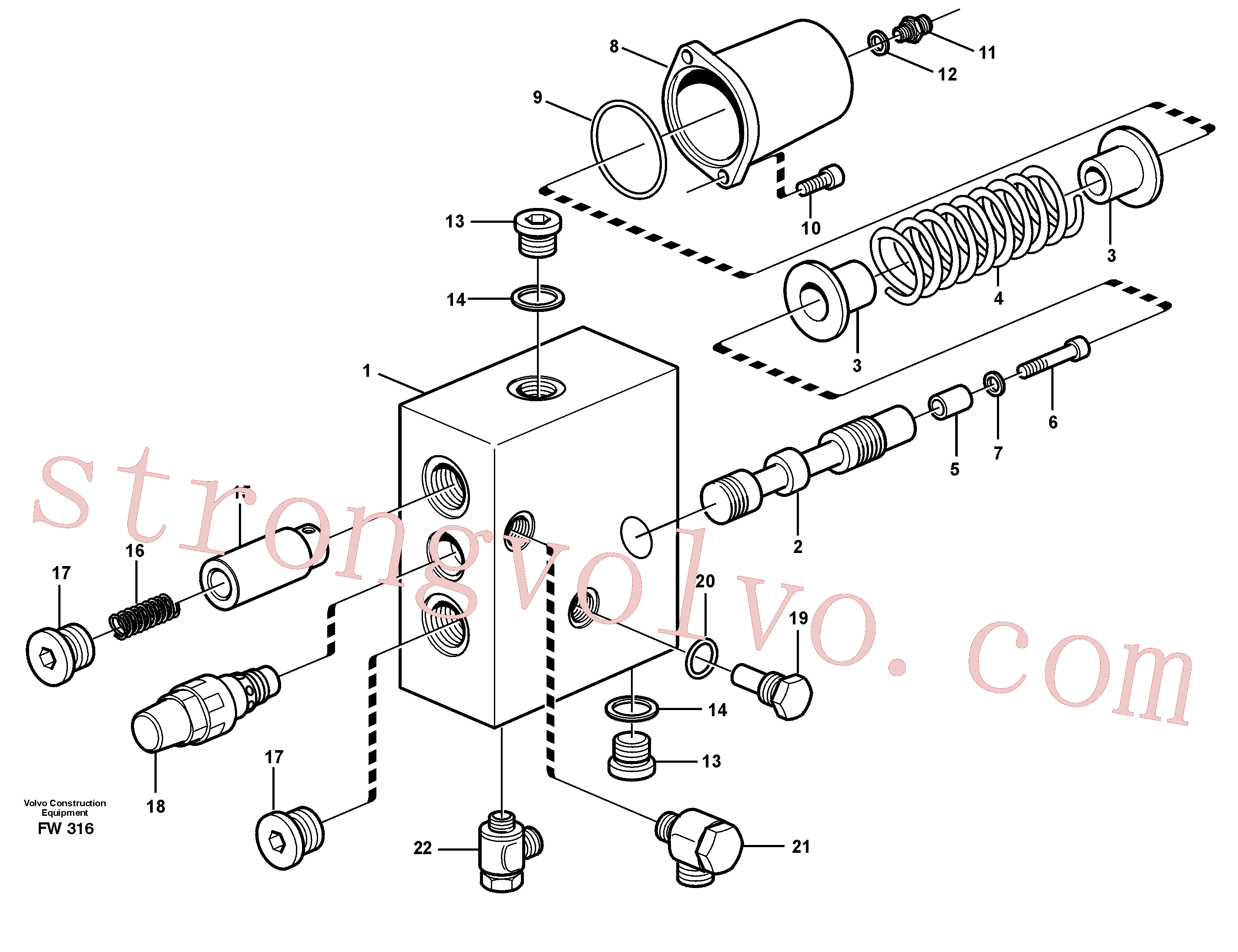 VOE14342916 Volvo(FW316 Montagem)