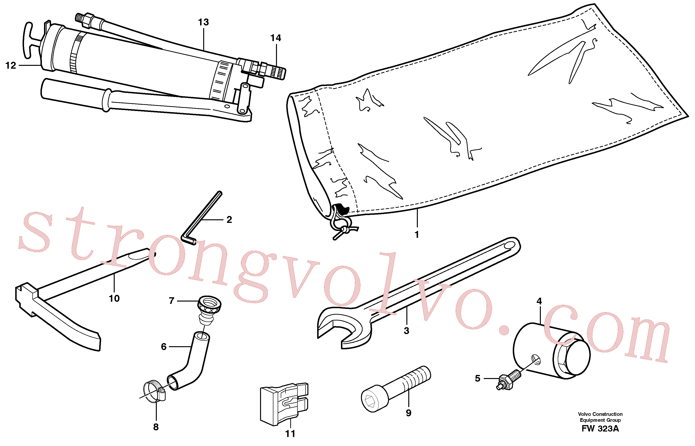 VOE14212824 Volvo(FW323A Montagem)