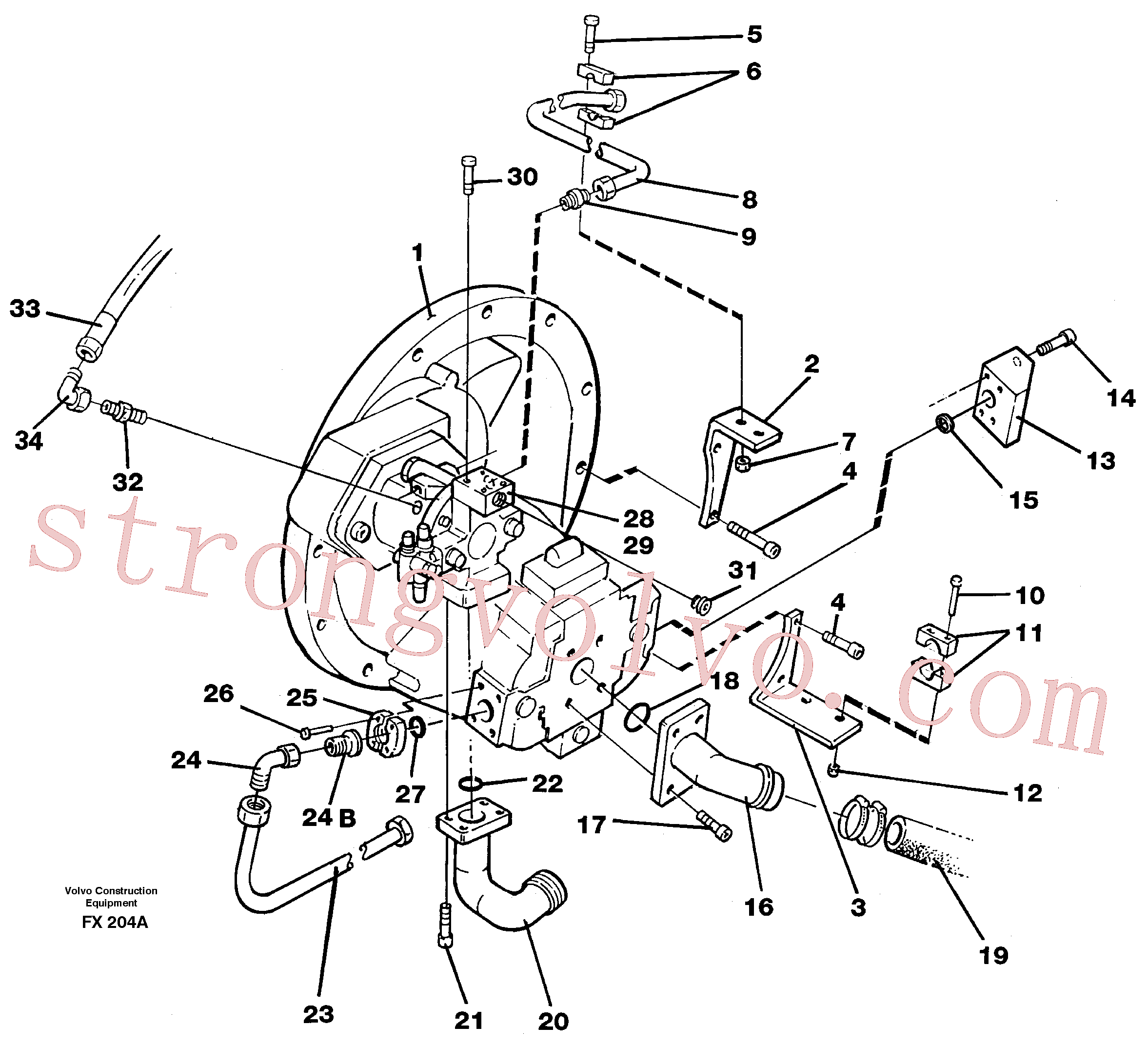 VOE14012428 Volvo(FX204A Montagem)