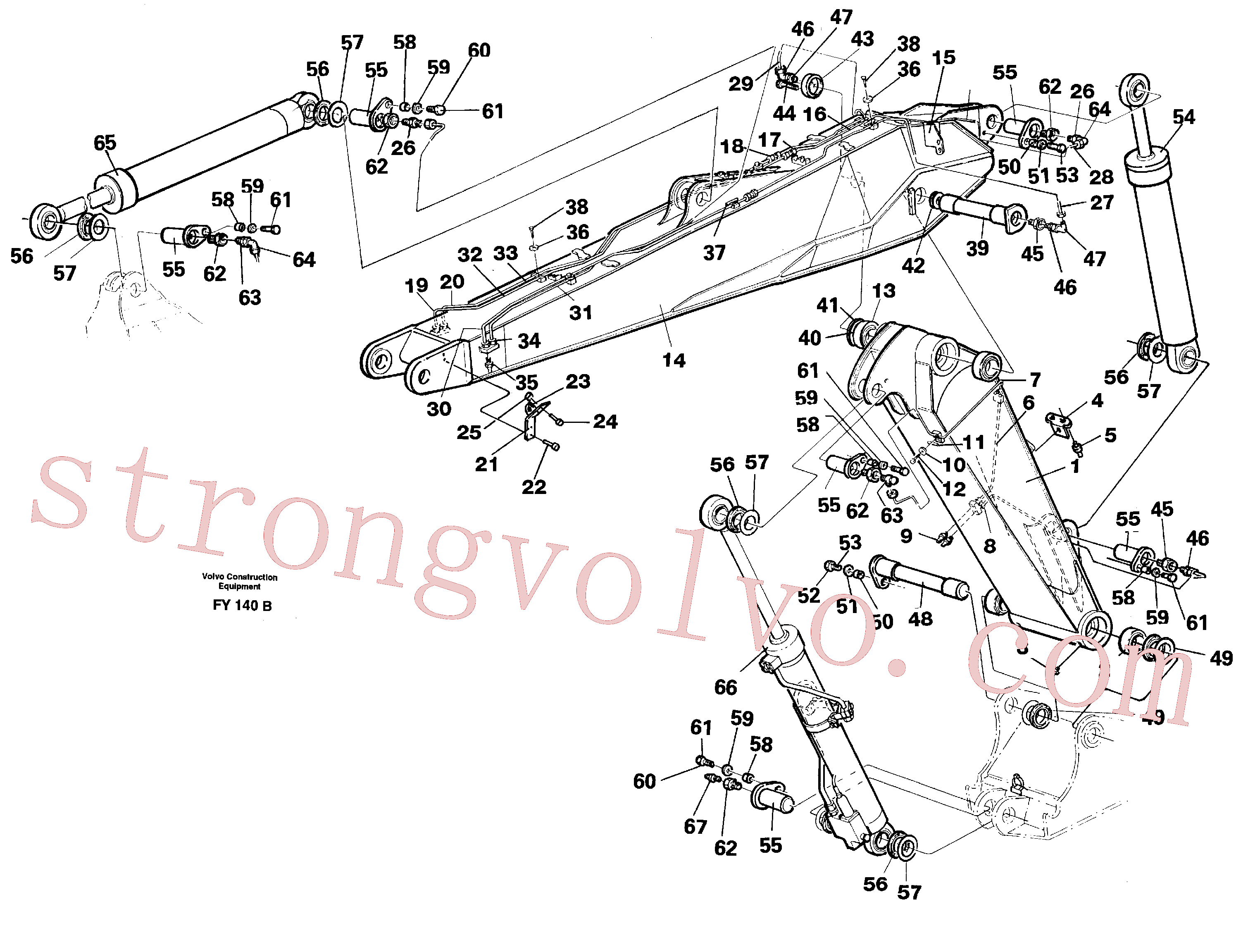 VOE14214454 Volvo(FY140B Montagem)