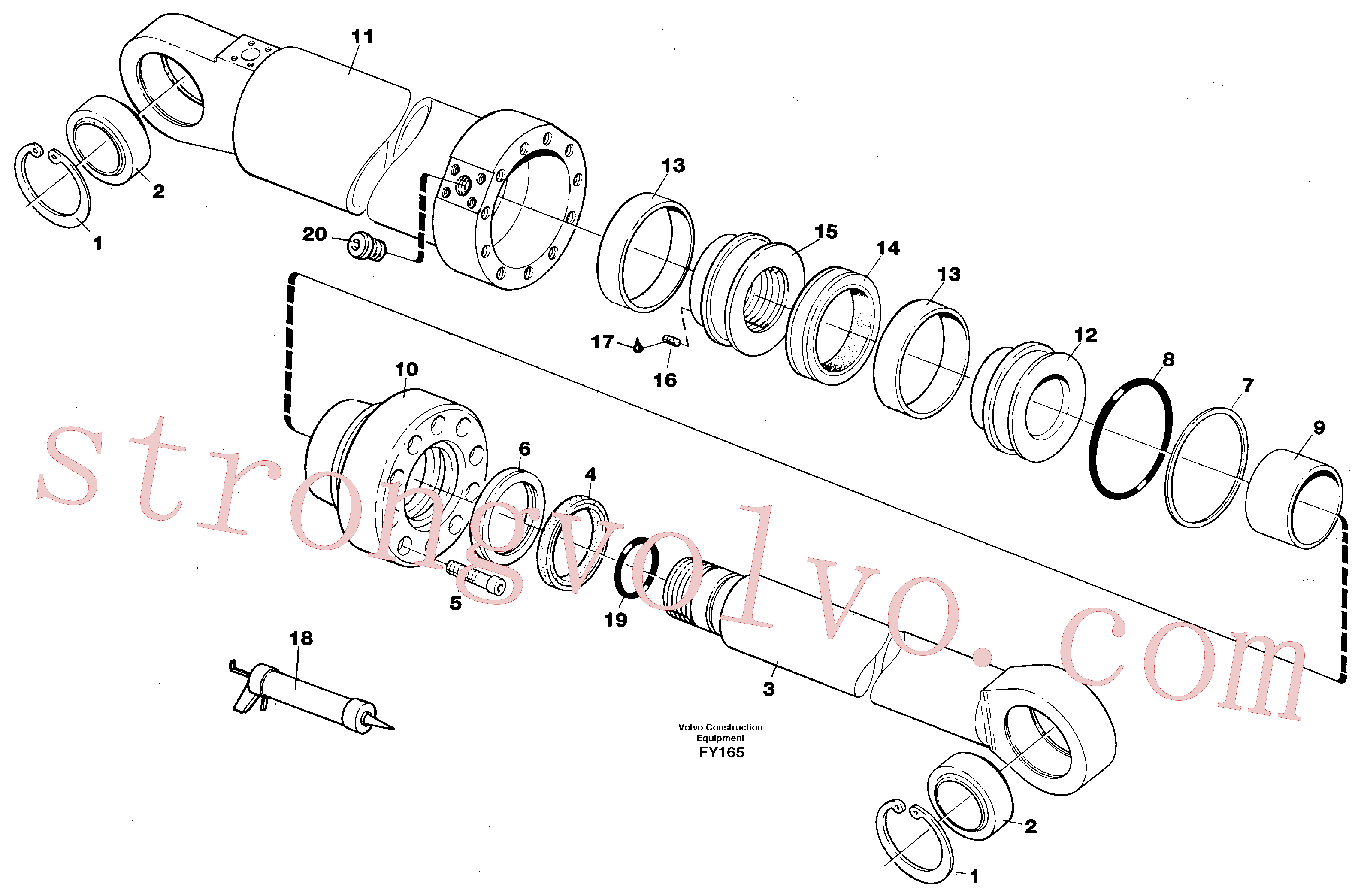 VOE14102312 Volvo(FY165 Montagem)