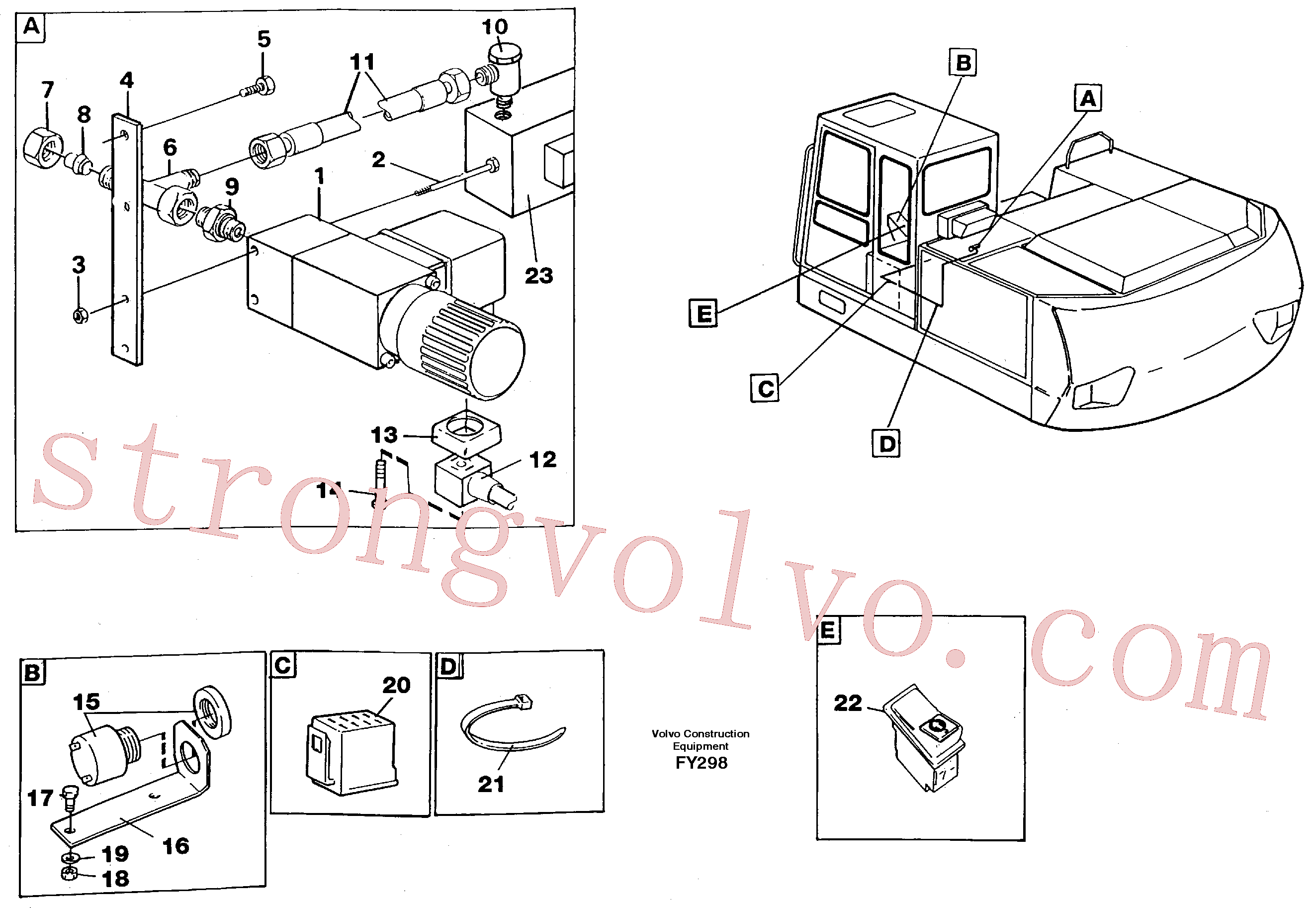 VOE14256007 Volvo(FY298 Montagem)