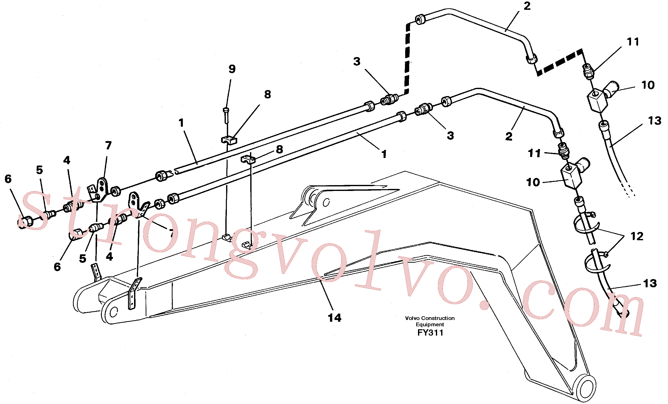 VOE14012404 Volvo(FY311 Montagem)