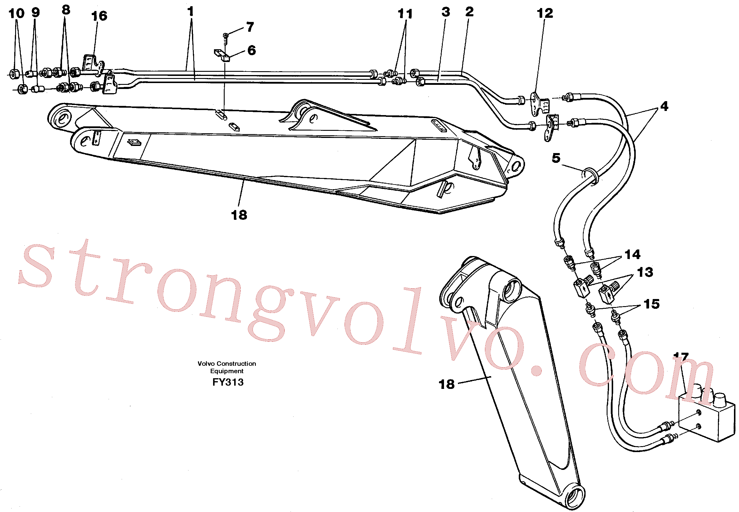 VOE14253005 Volvo(FY313 Montagem)