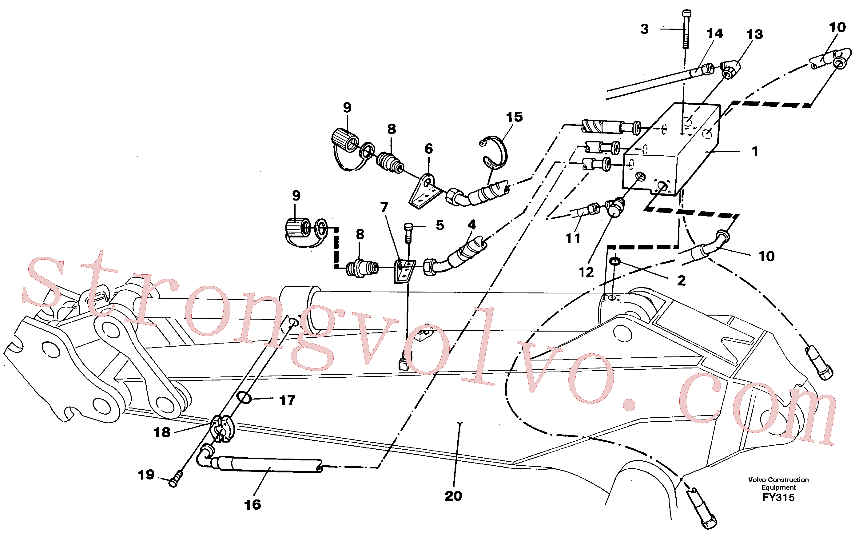 VOE14259496 Volvo(FY315 Montagem)