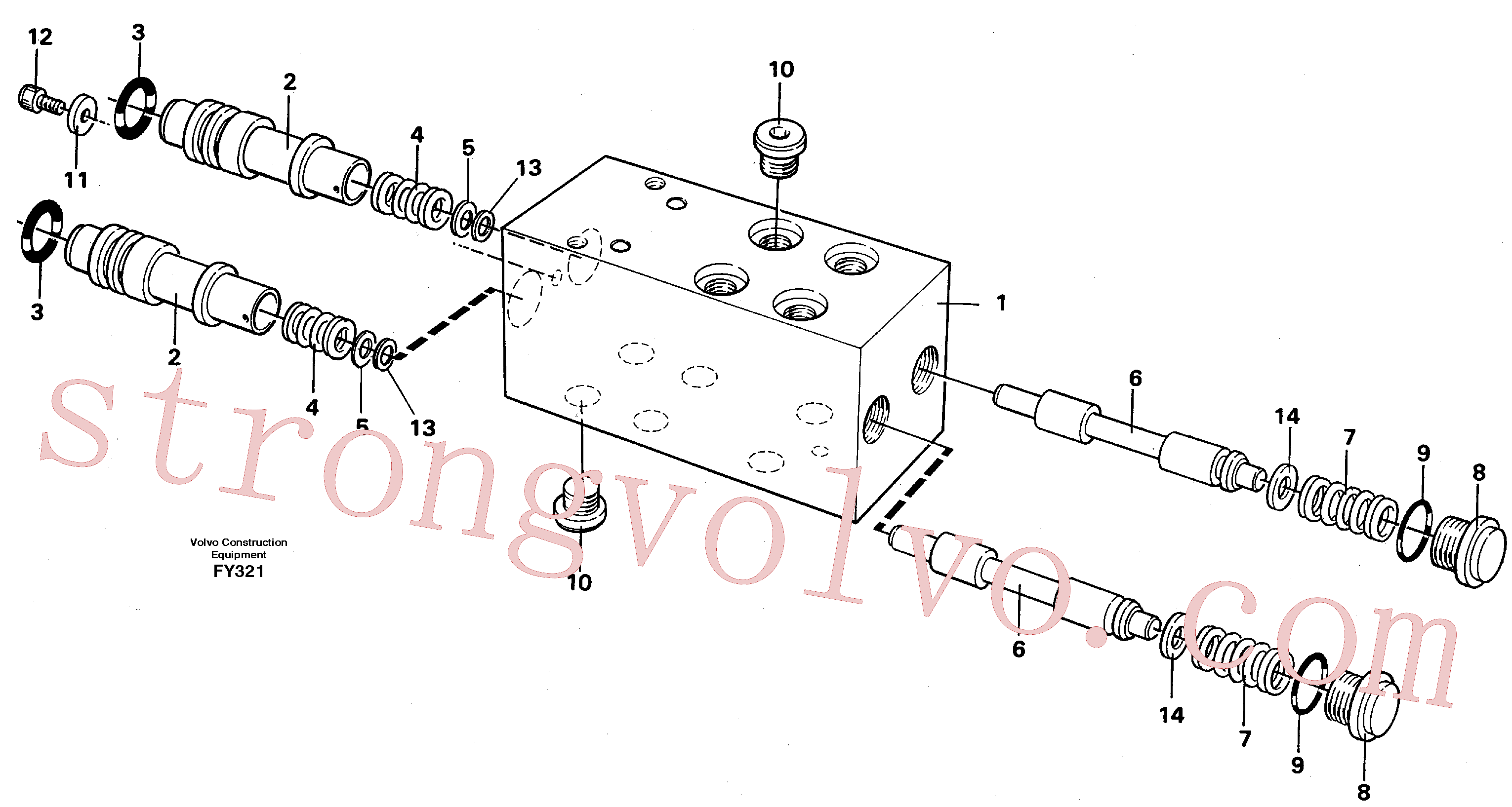 VOE14054203 Volvo(FY321 Montagem)