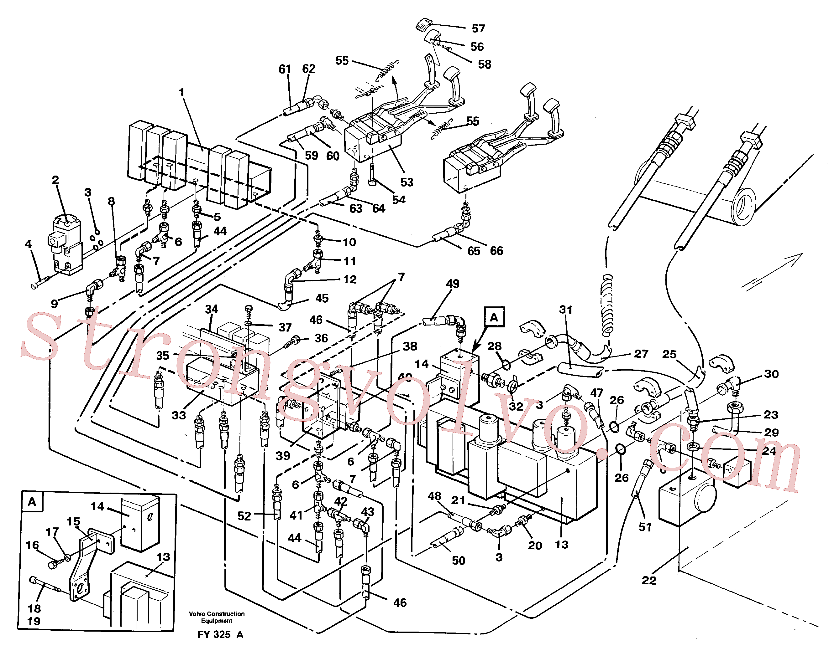 VOE14252105 Volvo(FY325A Montagem)