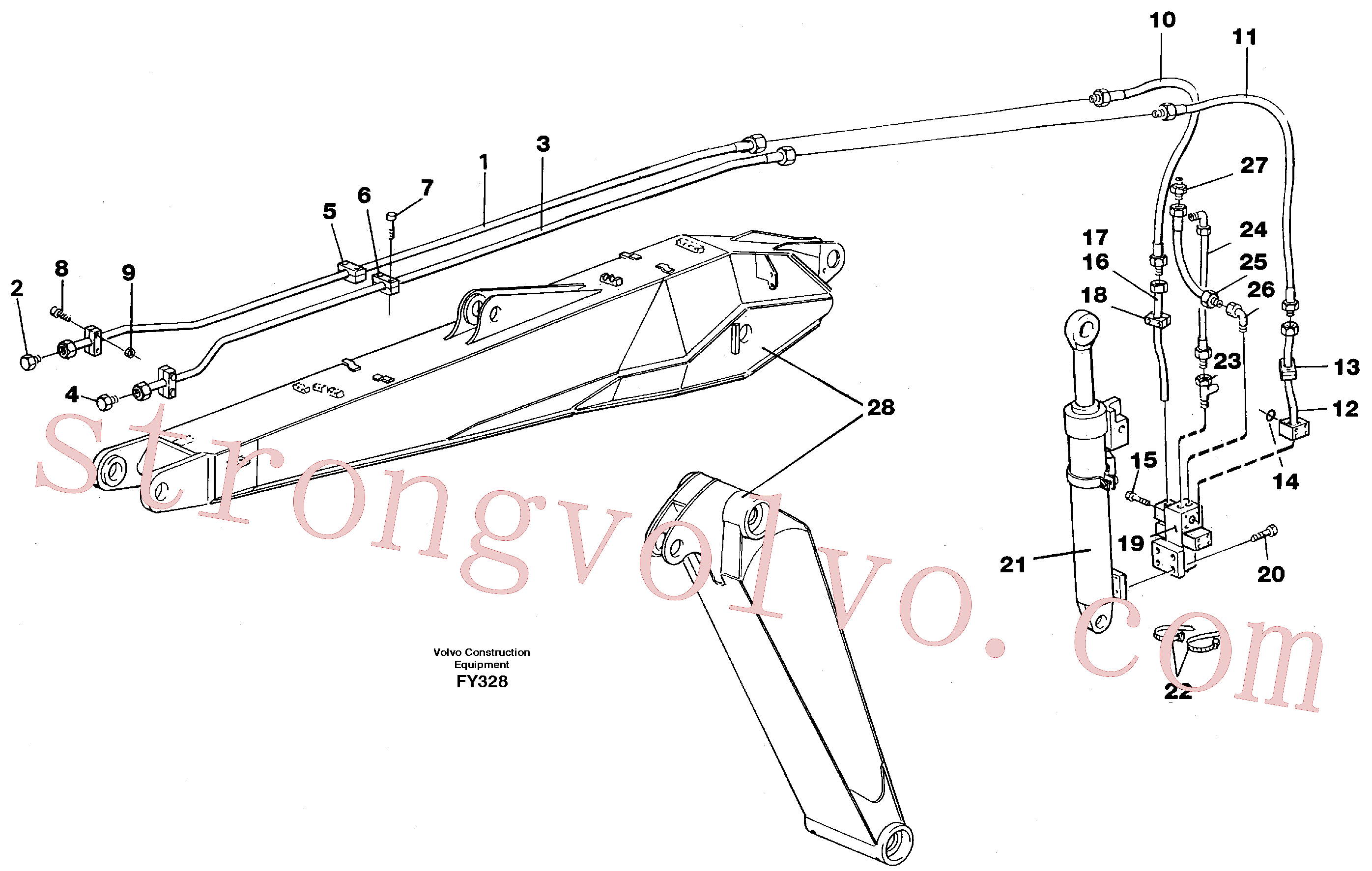 VOE14253008 Volvo(FY328 Montagem)