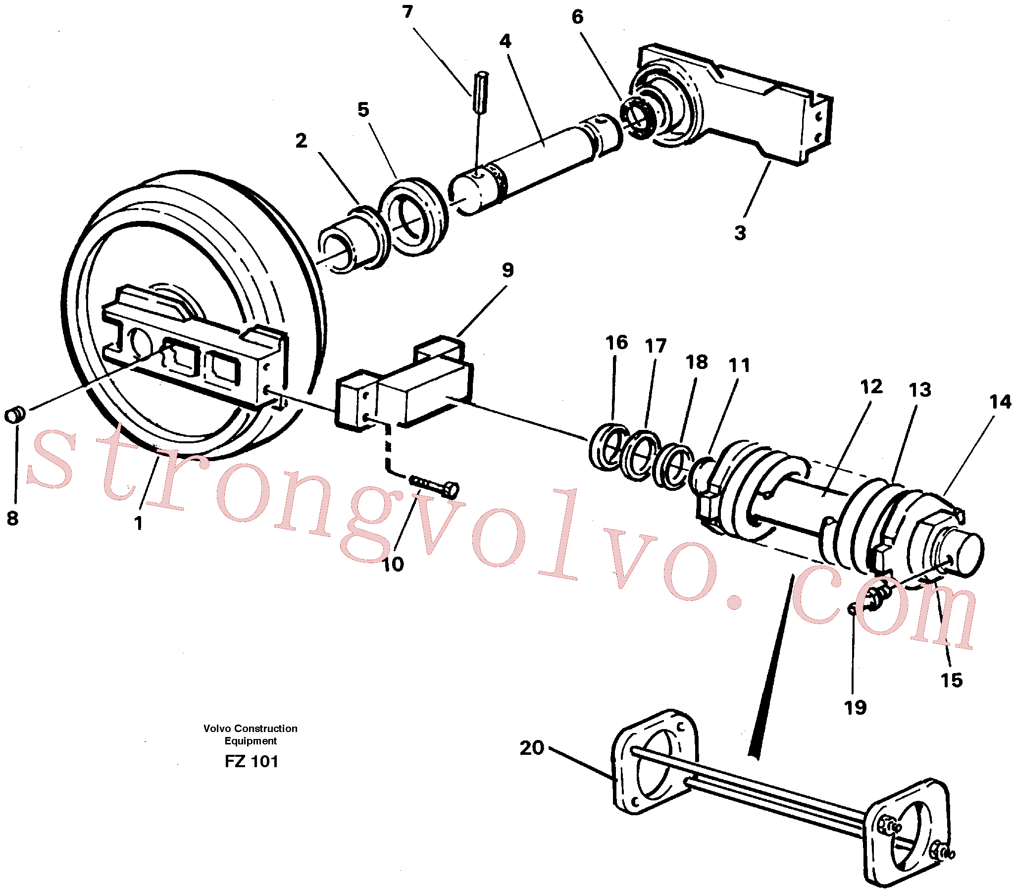 VOE14102312 Volvo(FZ101 Montagem)