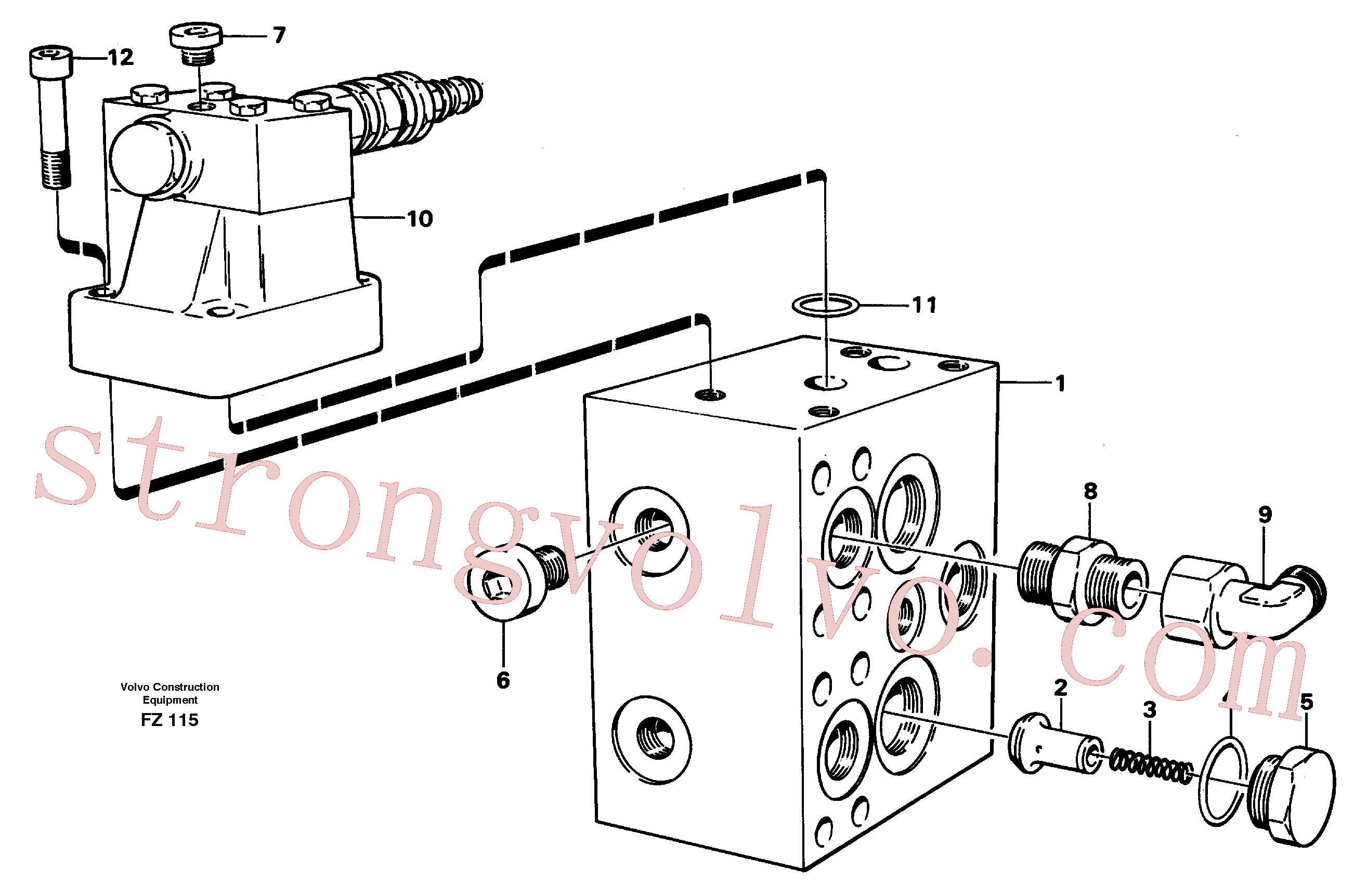 VOE14245241 Volvo(FZ115 Montagem)