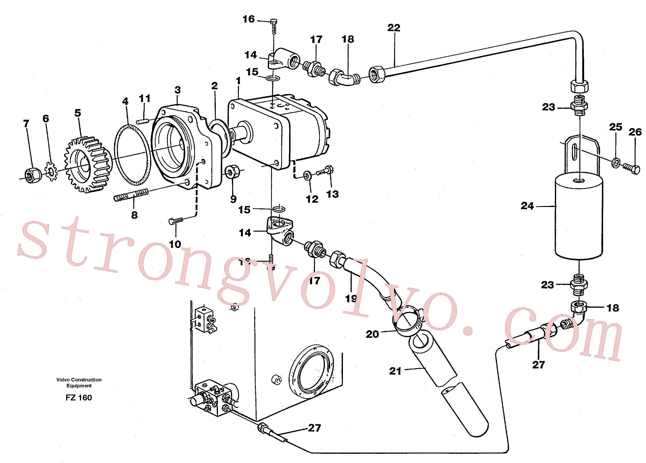 VOE925257 Volvo(FZ160 Montagem)