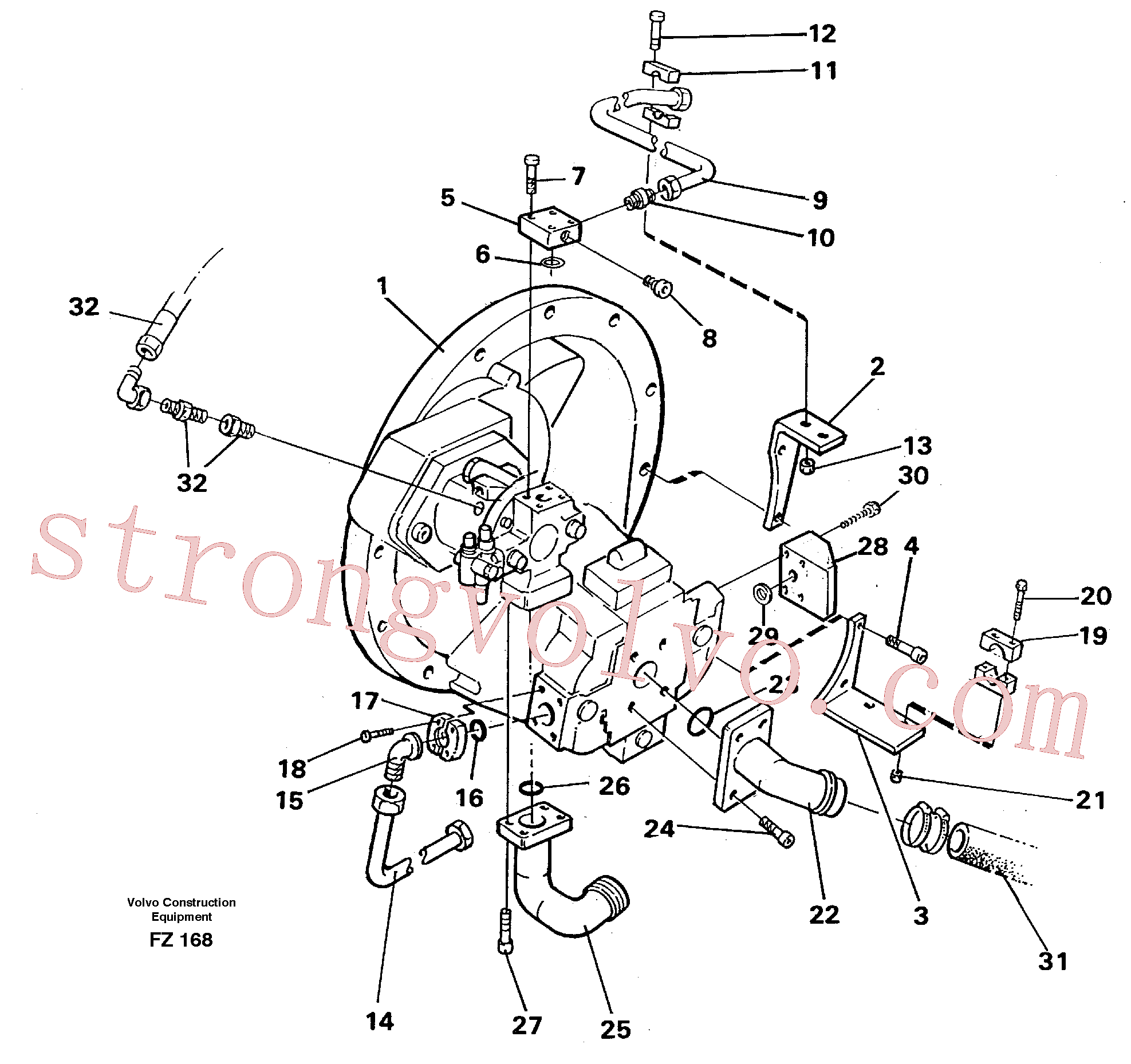 VOE13970958 Volvo(FZ168 Montagem)