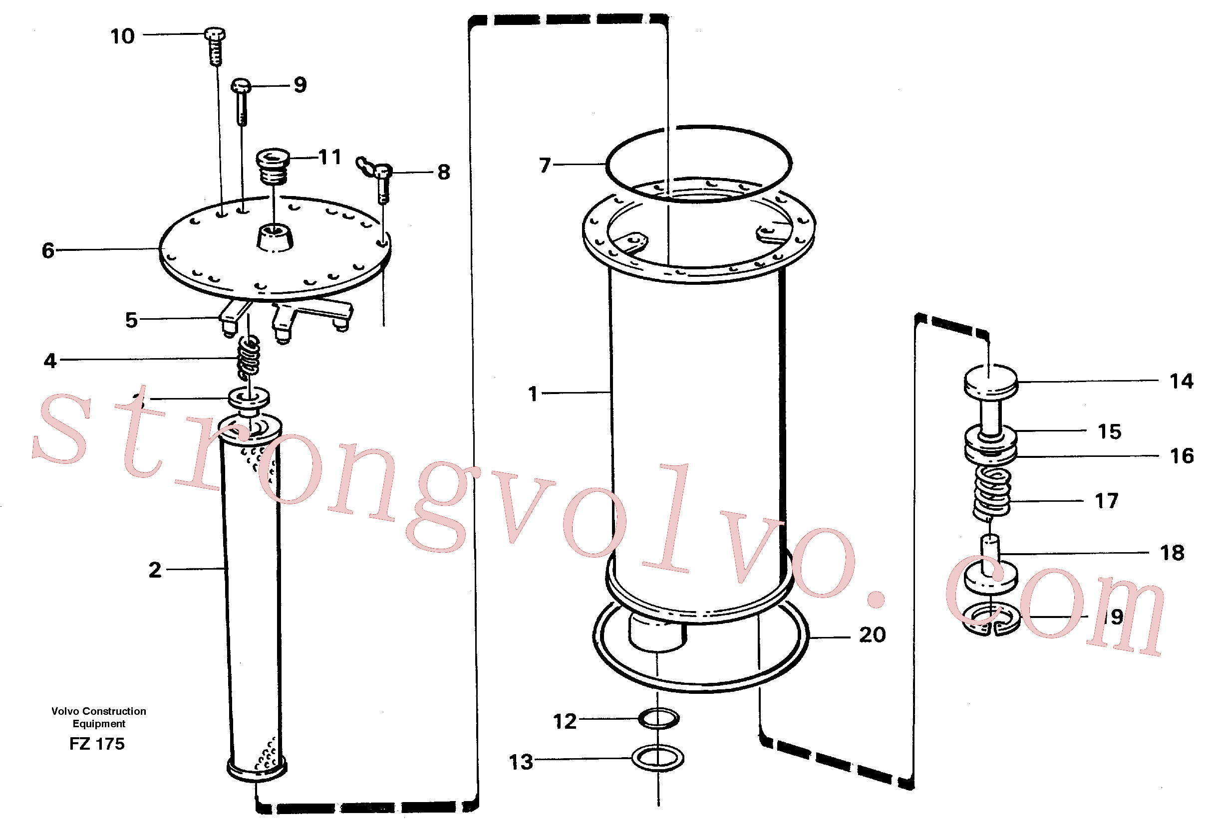 VOE14250797 Volvo(FZ175 Montagem)