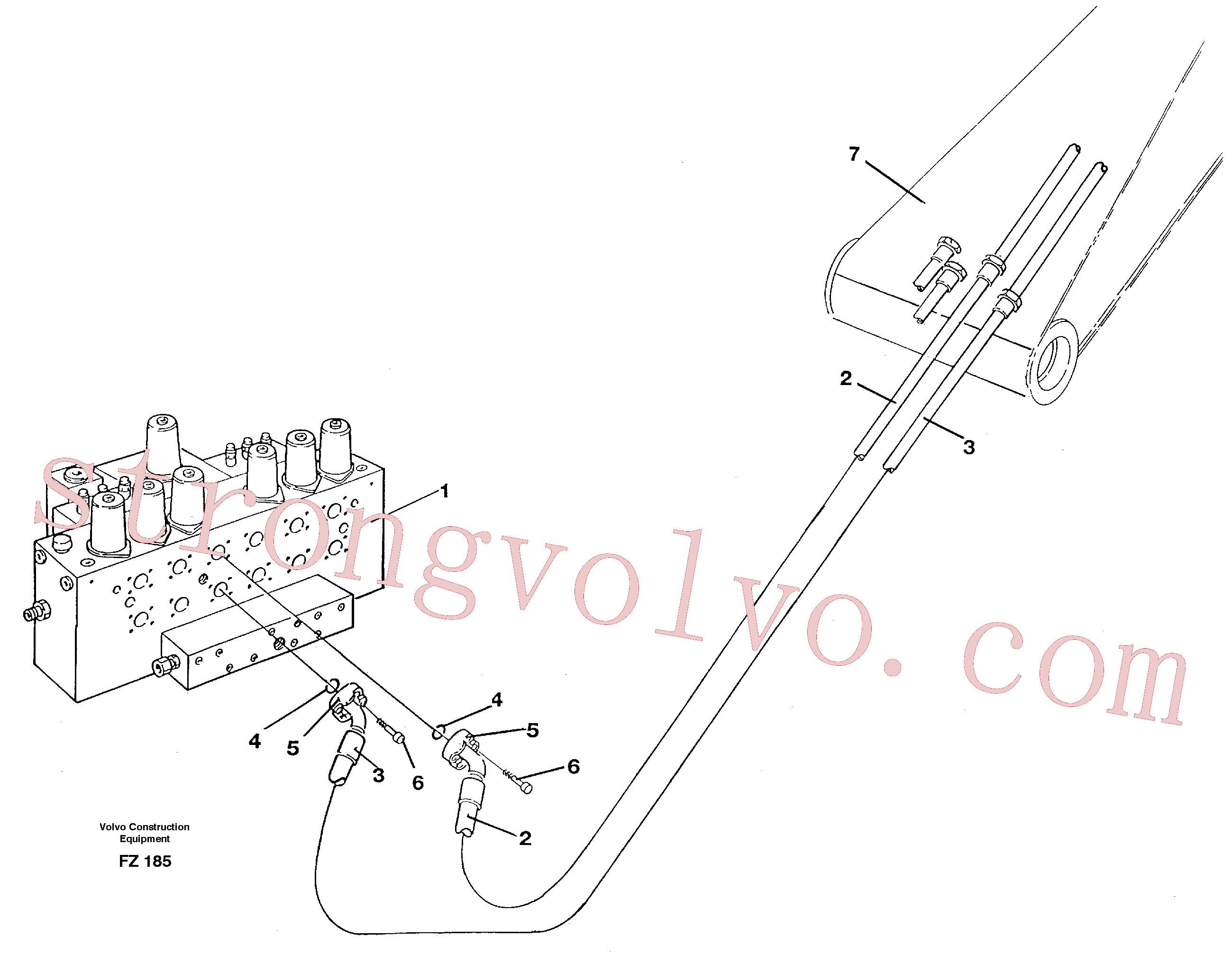 VOE14267472 Volvo(FZ185 Montagem)